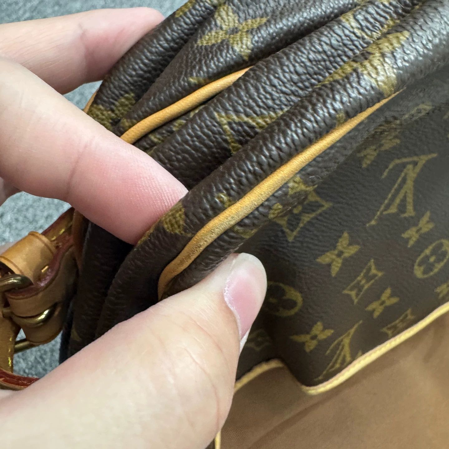 Louis Vuitton LV Brown Monogram Twin PM Crossbody Bag 98 New Size ONE SIZE - 4 Thumbnail