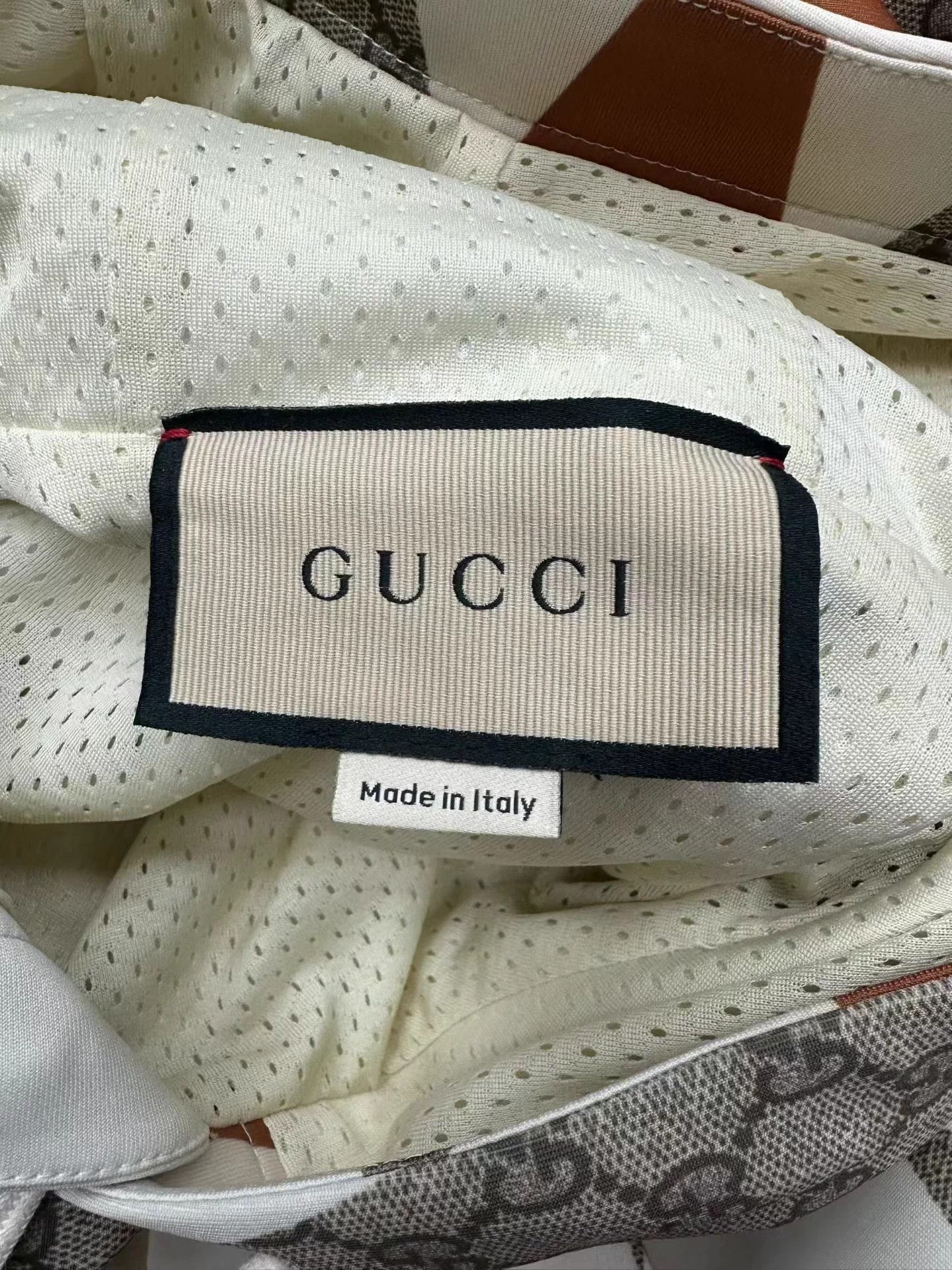 Gucci Gucci Space Cotton Quilted GG Supreme Sweatshirt S Size US S / EU 44-46 / 1 - 2 Thumbnail