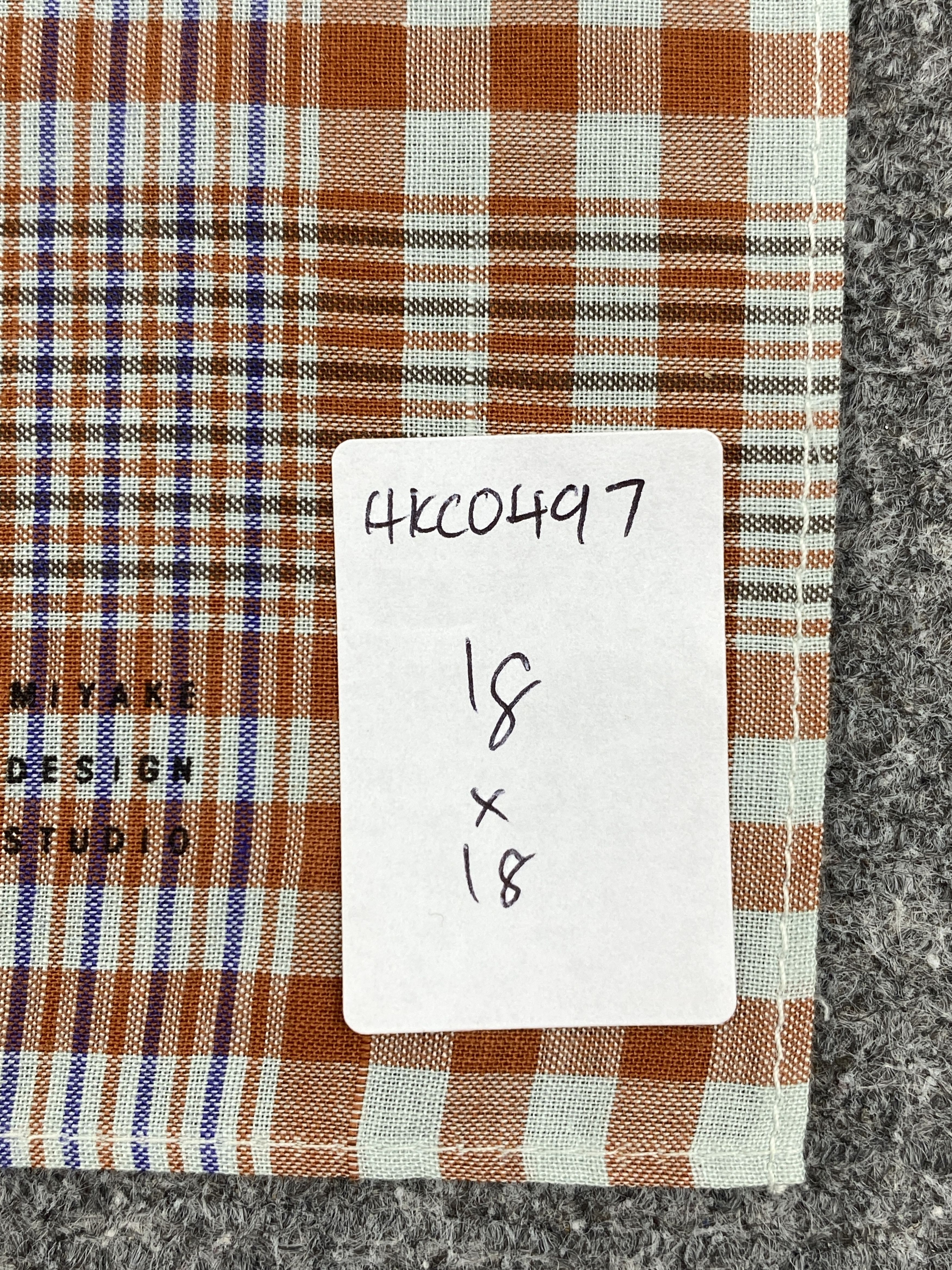 Issey Miyake Issey Miyake Handkerchief / Bandana / Neckerchief HKC0497 Size ONE SIZE - 7 Thumbnail