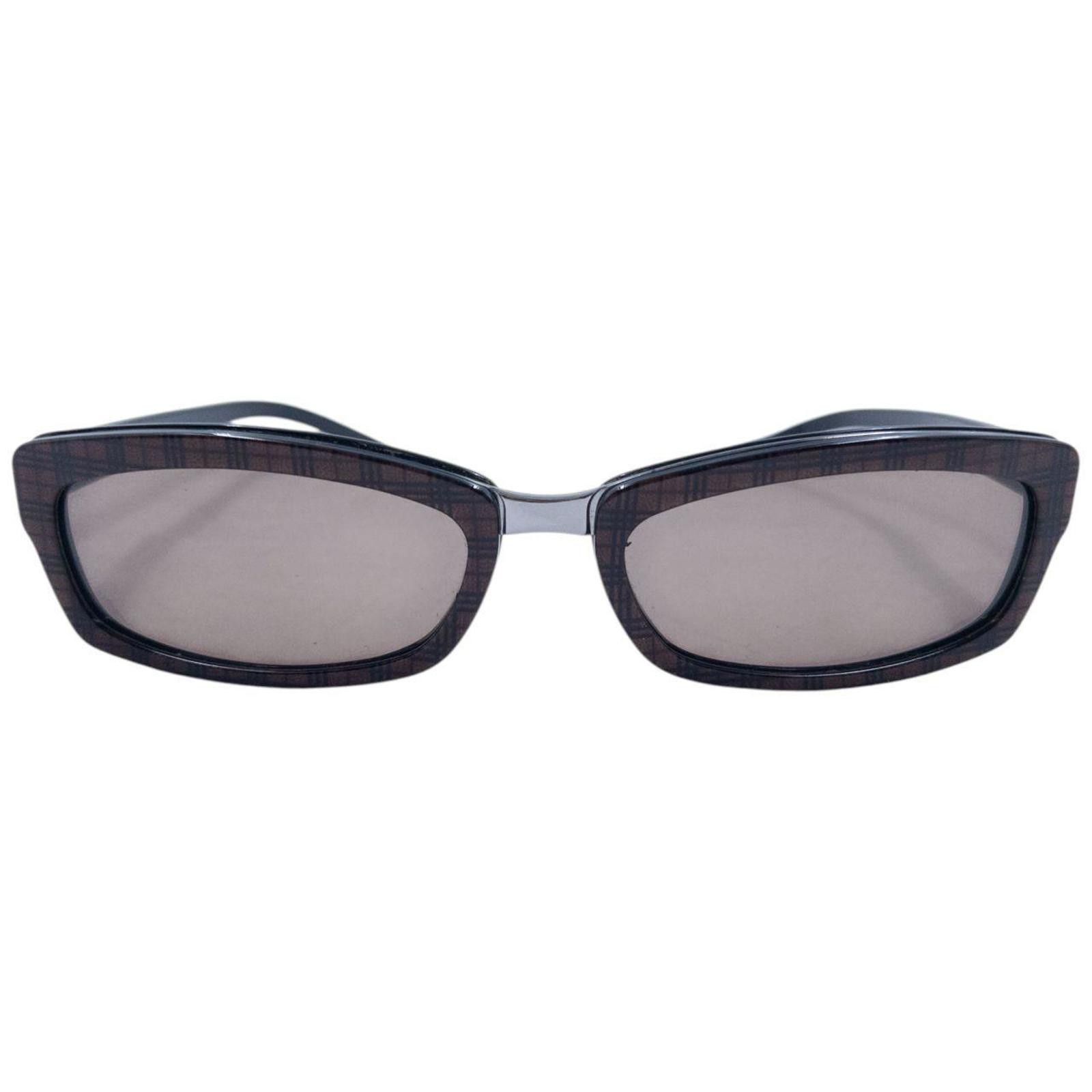 Burberry Vintage 2000s Burberry Nova Check Sunglasses Size ONE SIZE - 2 Thumbnail