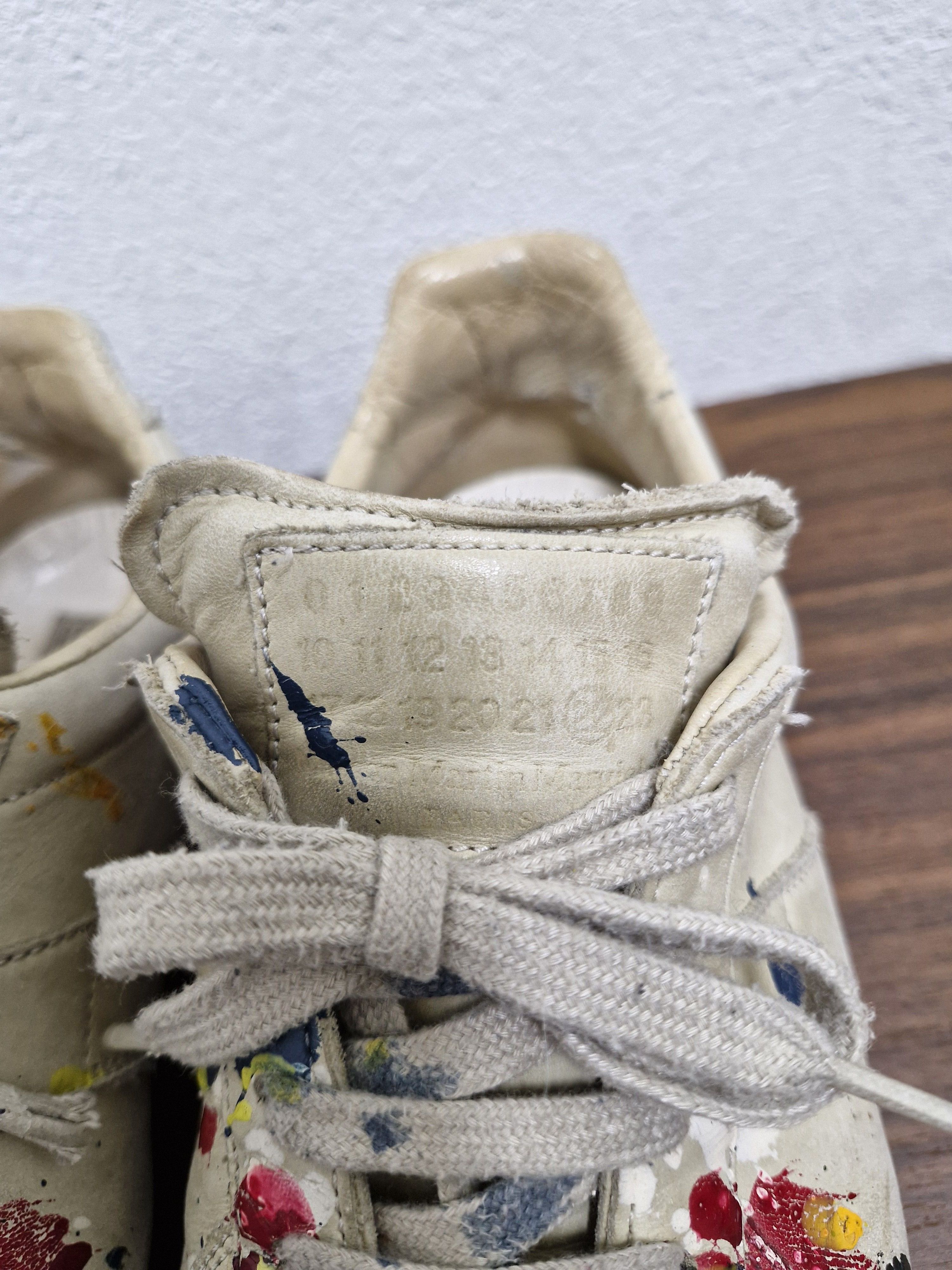 Maison Margiela MAISON MARGIELA 2014 Paint Splatter Gray GATs Size US 7.5 / EU 40-41 - 8 Thumbnail