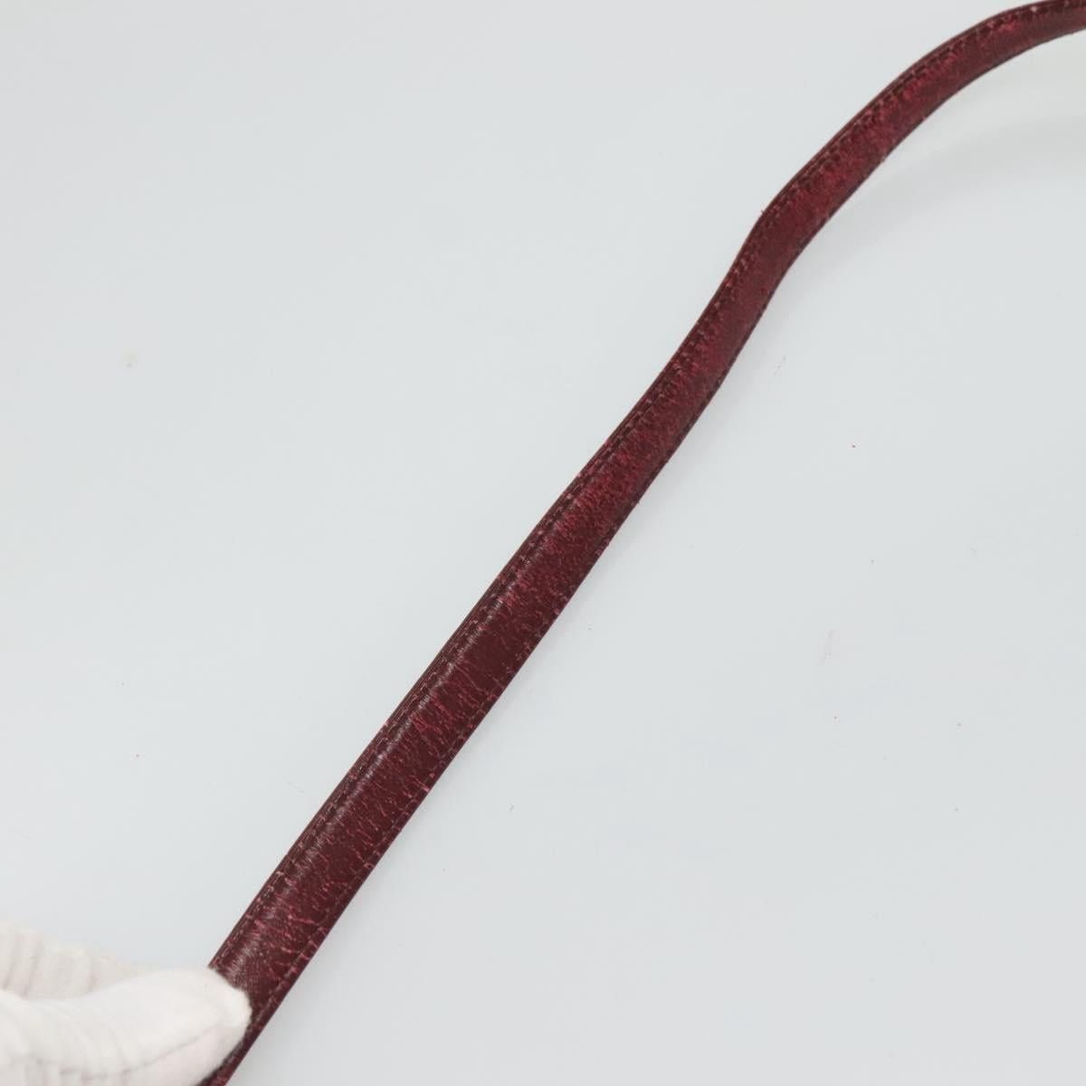 Dior DIOR Trotter Canvas Shoulder Bag Red Size ONE SIZE - 8 Thumbnail
