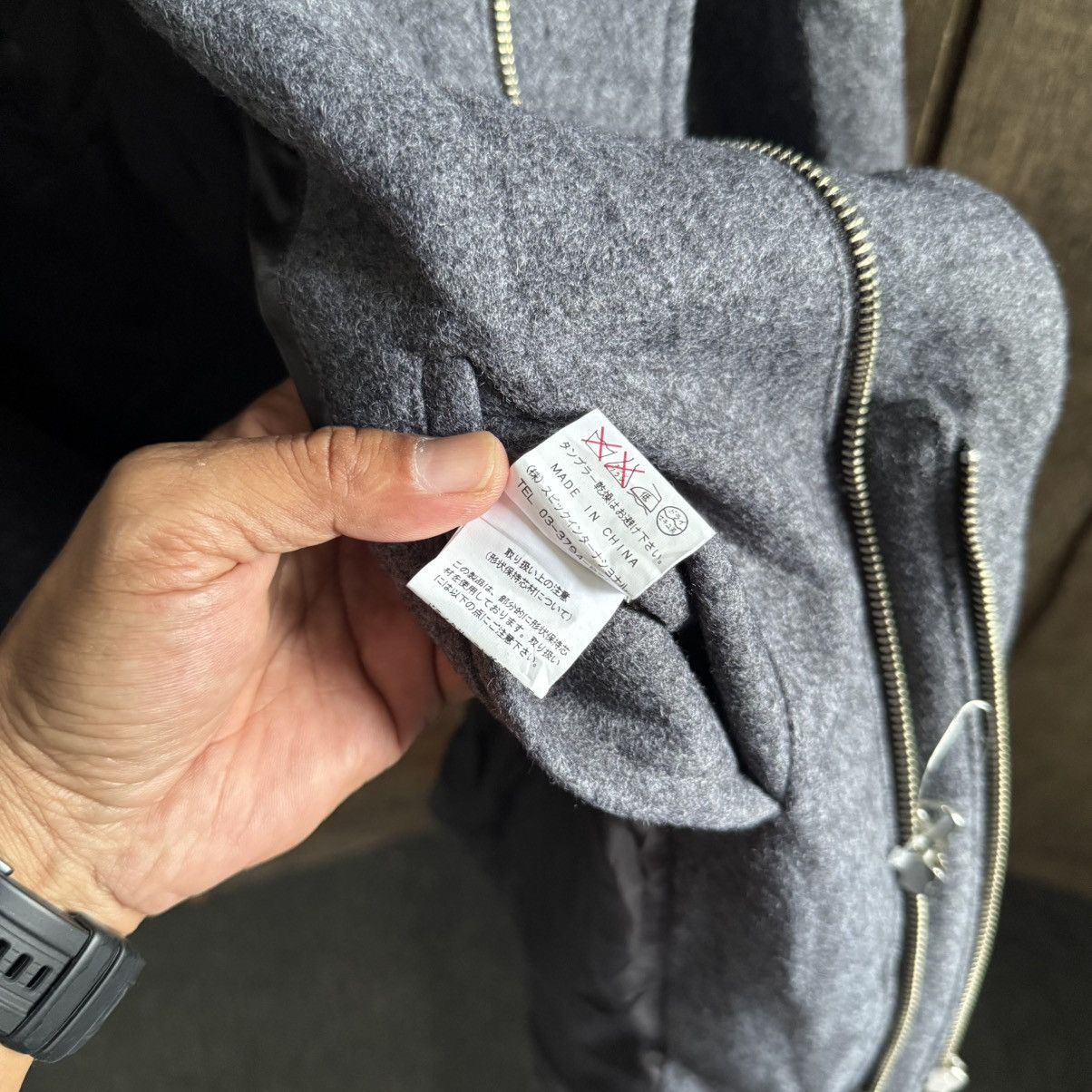 Tornado Mart Vintage Tonardo Mart Melton Wool Jacket Size US S / EU 44-46 / 1 - 4 Thumbnail