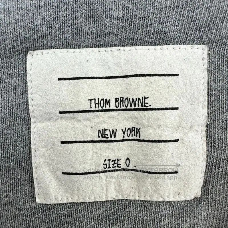 Other Thom Browne Gray Cotton Striped Casual Pants . Size US 26 / EU 42 - 7 Thumbnail
