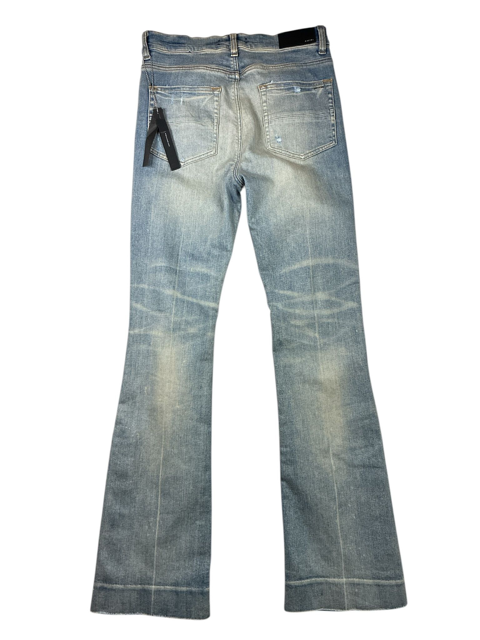 Amiri AMIRI BLUE BOOTCUT JEANS Size 30" / US 8 / IT 44 - 6 Thumbnail