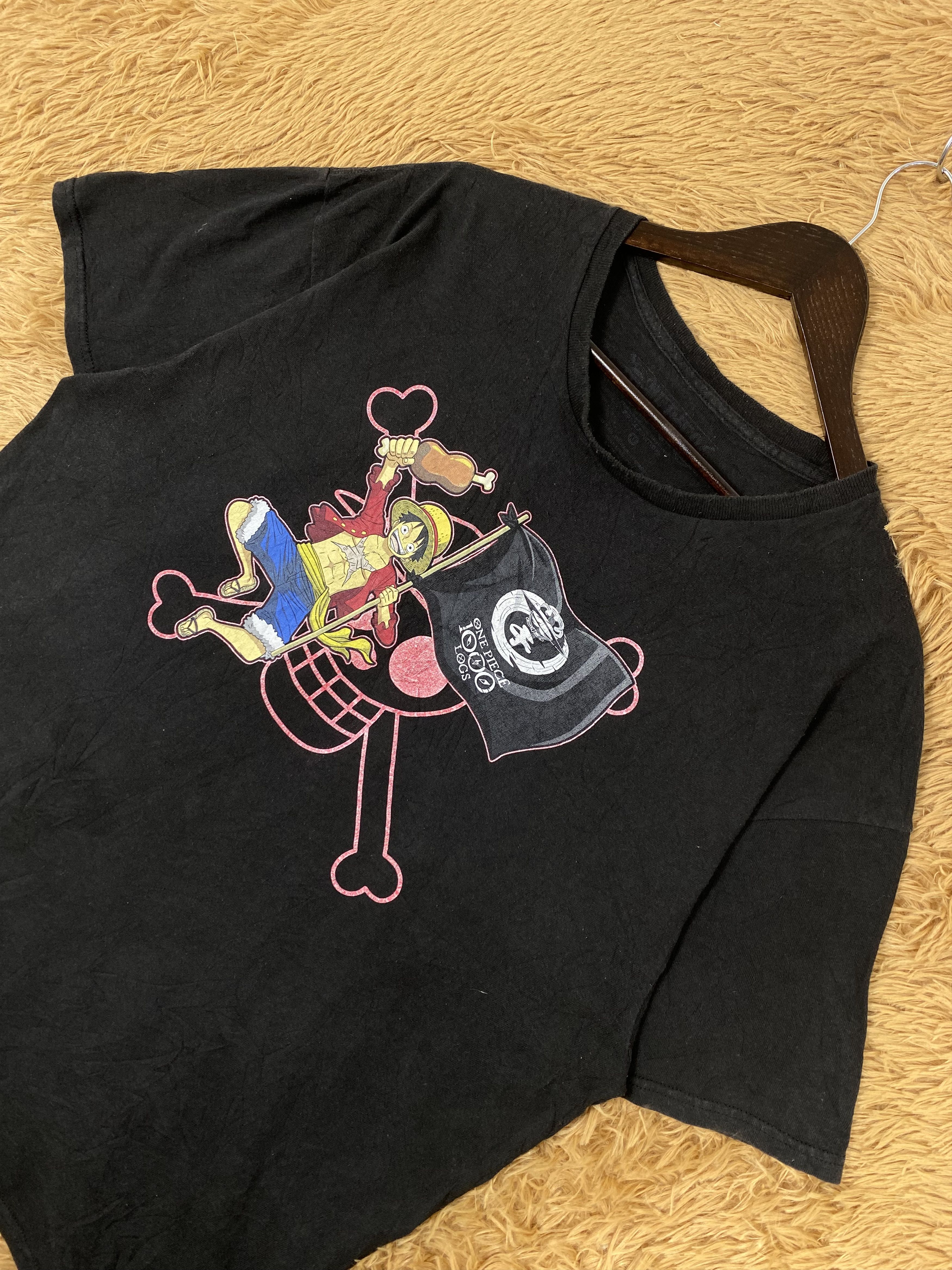 Anime Vintage One Piece T-Shirts PT0032 Size US M / EU 48-50 / 2 - 2 Thumbnail