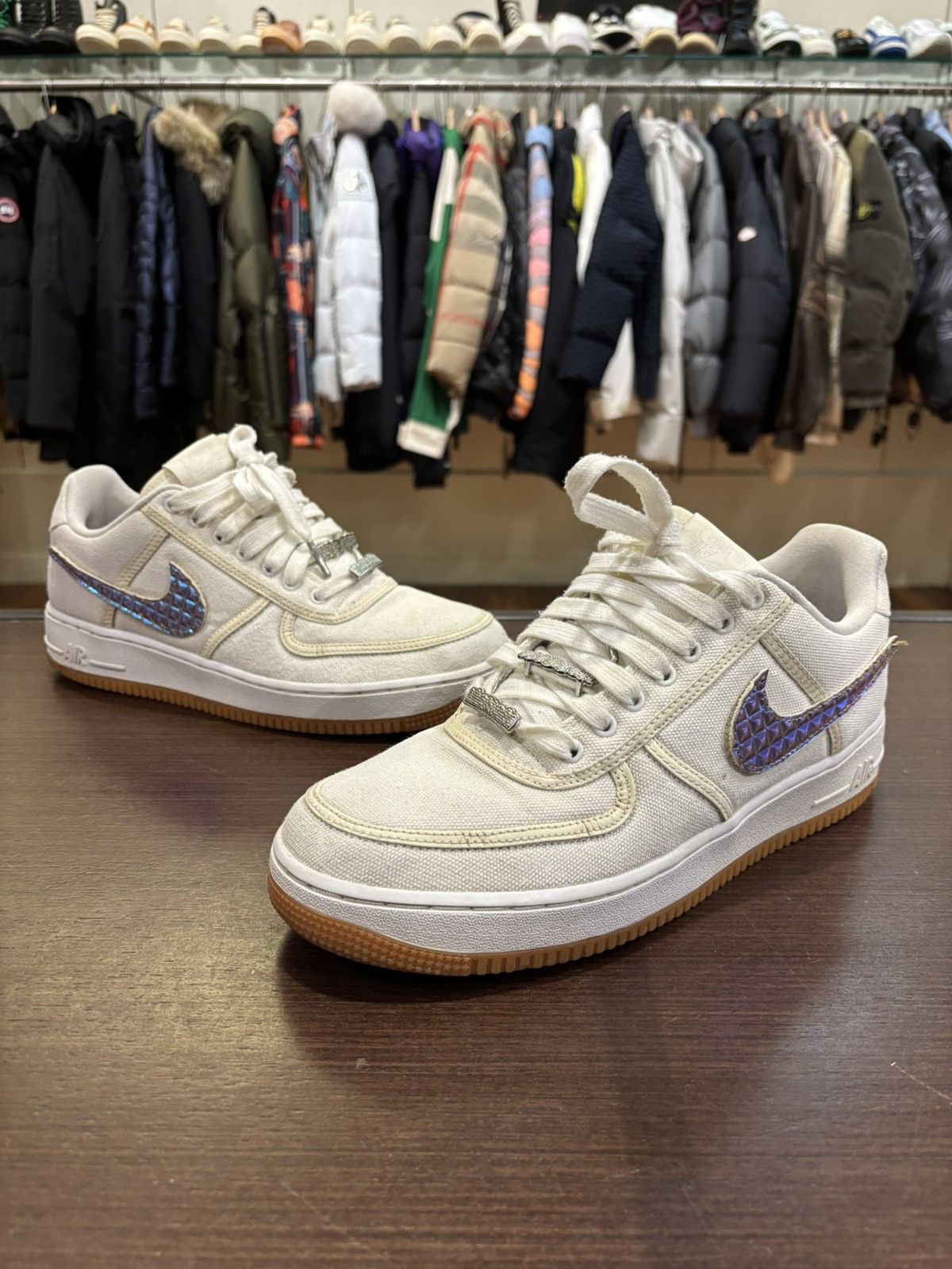 Travis Scott X Nike Air Force Low Sail