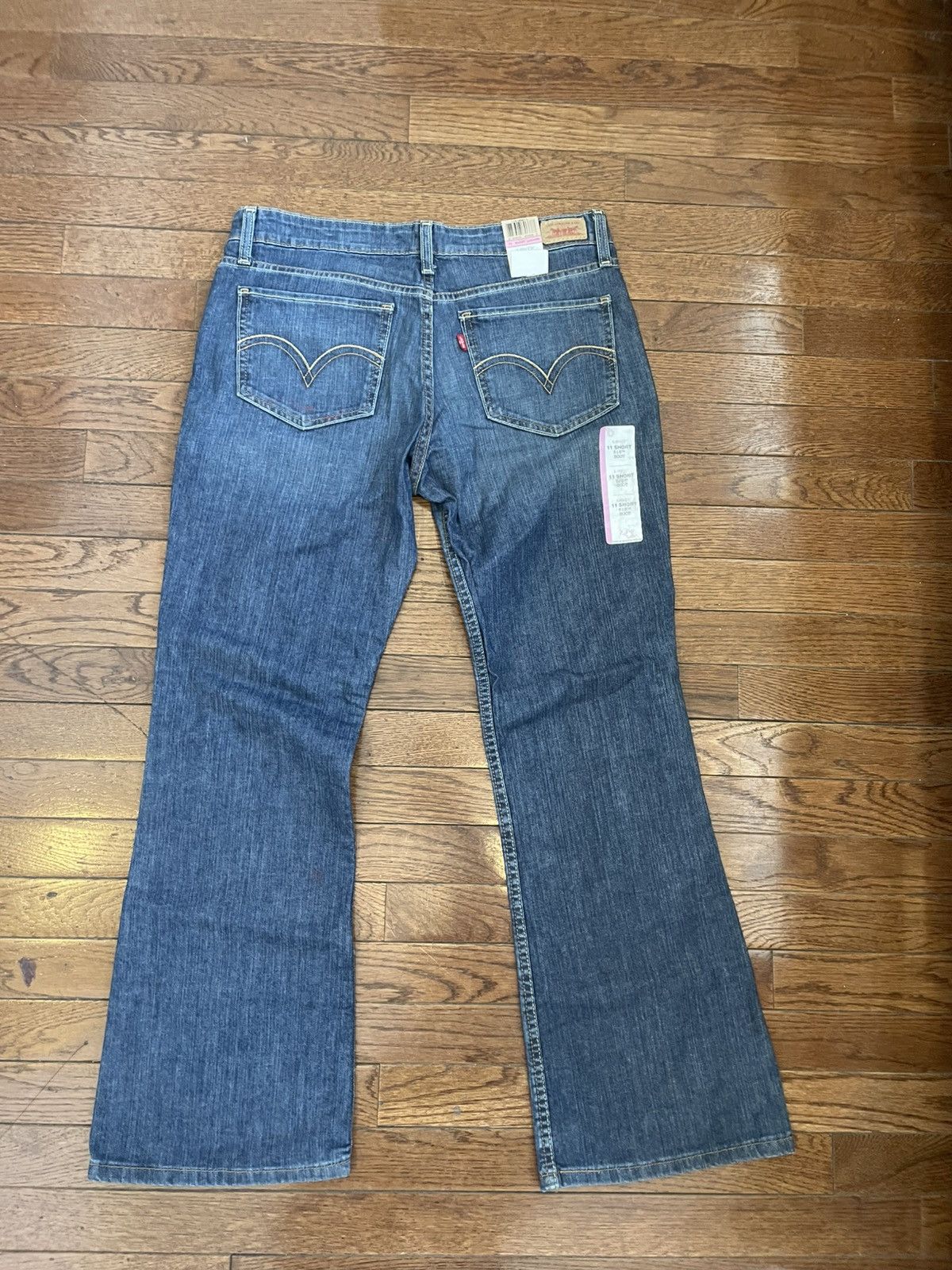Levi's Levi’s super low 518 boot cut jeans NEW Size 32" / US 10 / IT 46 - 2 Thumbnail