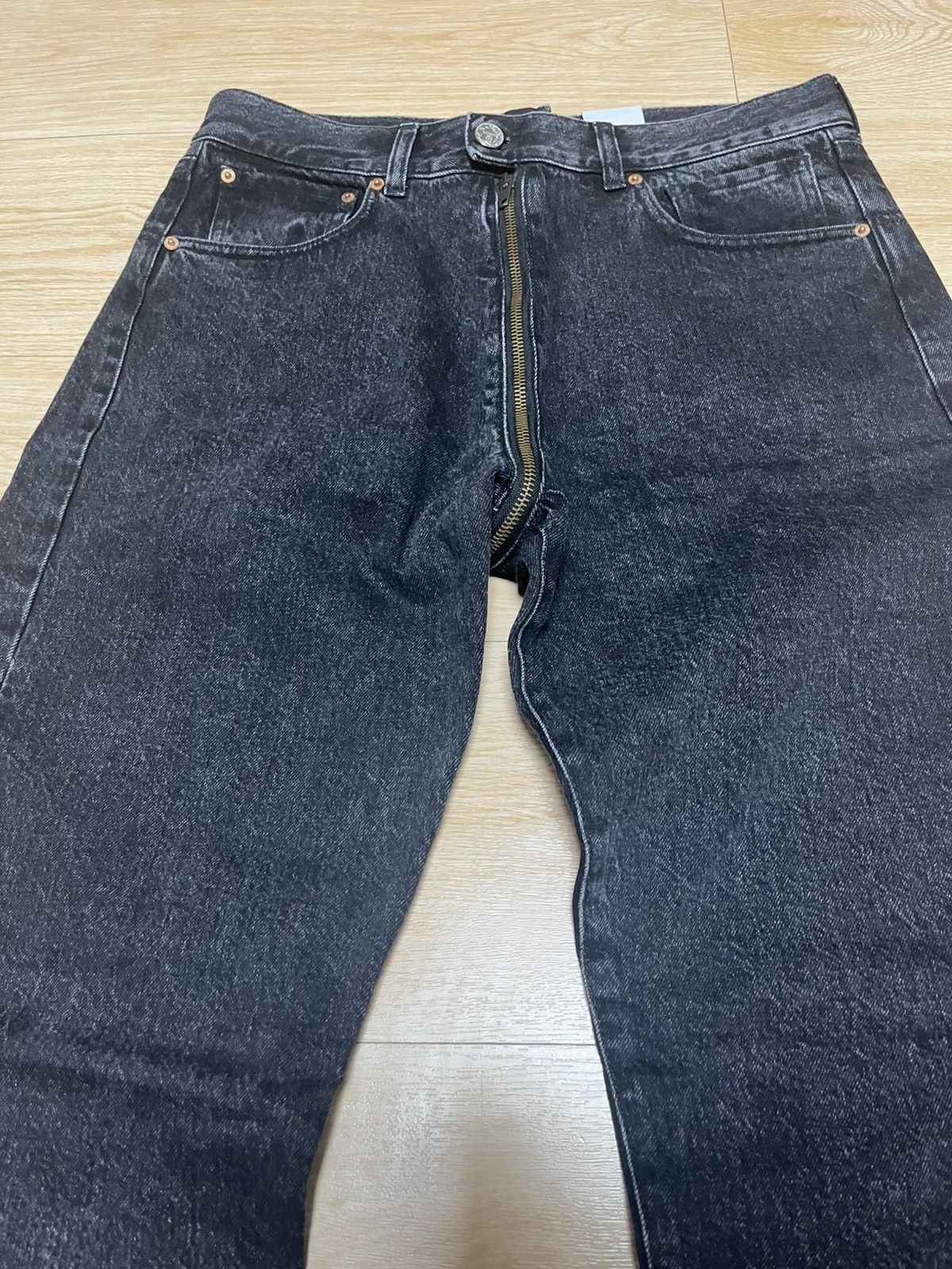 Levi's × Vetements M Vetements SS20 crotch zip split HOMME denim pants jeans Size US 30 / EU 46 - 3 Thumbnail
