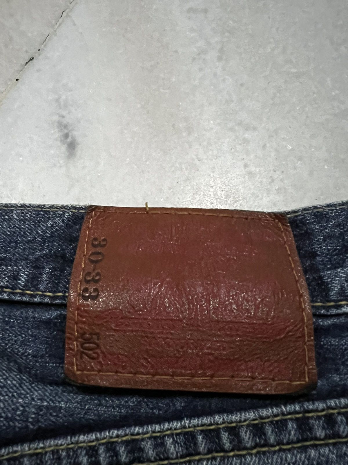 Levi's × Levi's Vintage Clothing Vintage Levis 502 Nice Faded Jeans Size US 29 - 15 Thumbnail