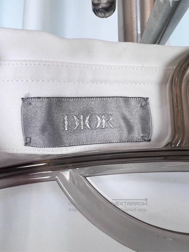 Dior Dior Logo white printed shirt Size US XXS / EU 40 - 4 Thumbnail