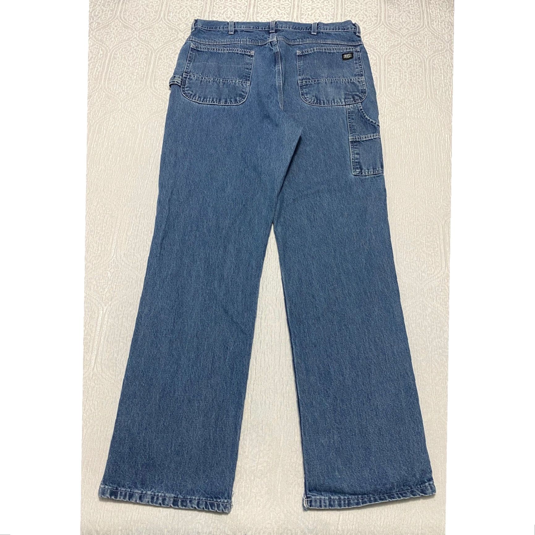 Vintage VINTAGE Key Carpenter Jeans Mens Size 36×36 Blue Regular Rise Mid Inseam 36 Jeans Carpenter Blue Mens Size US 36 / EU 52 - 2 Thumbnail