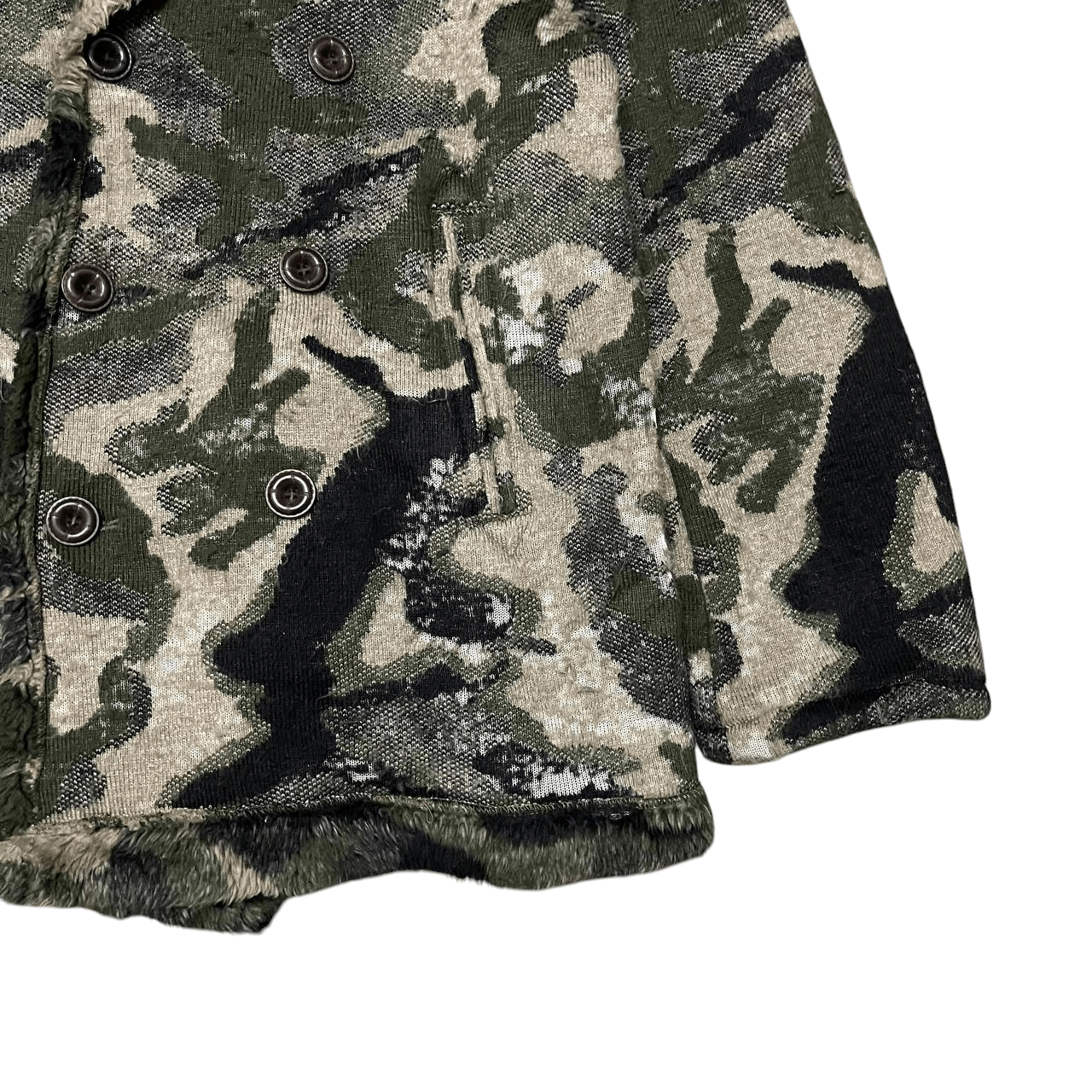 Japanese Brand Vintage Swing Time Camo 100% Acrylic Coat Japan Made Size US M / EU 48-50 / 2 - 4 Thumbnail