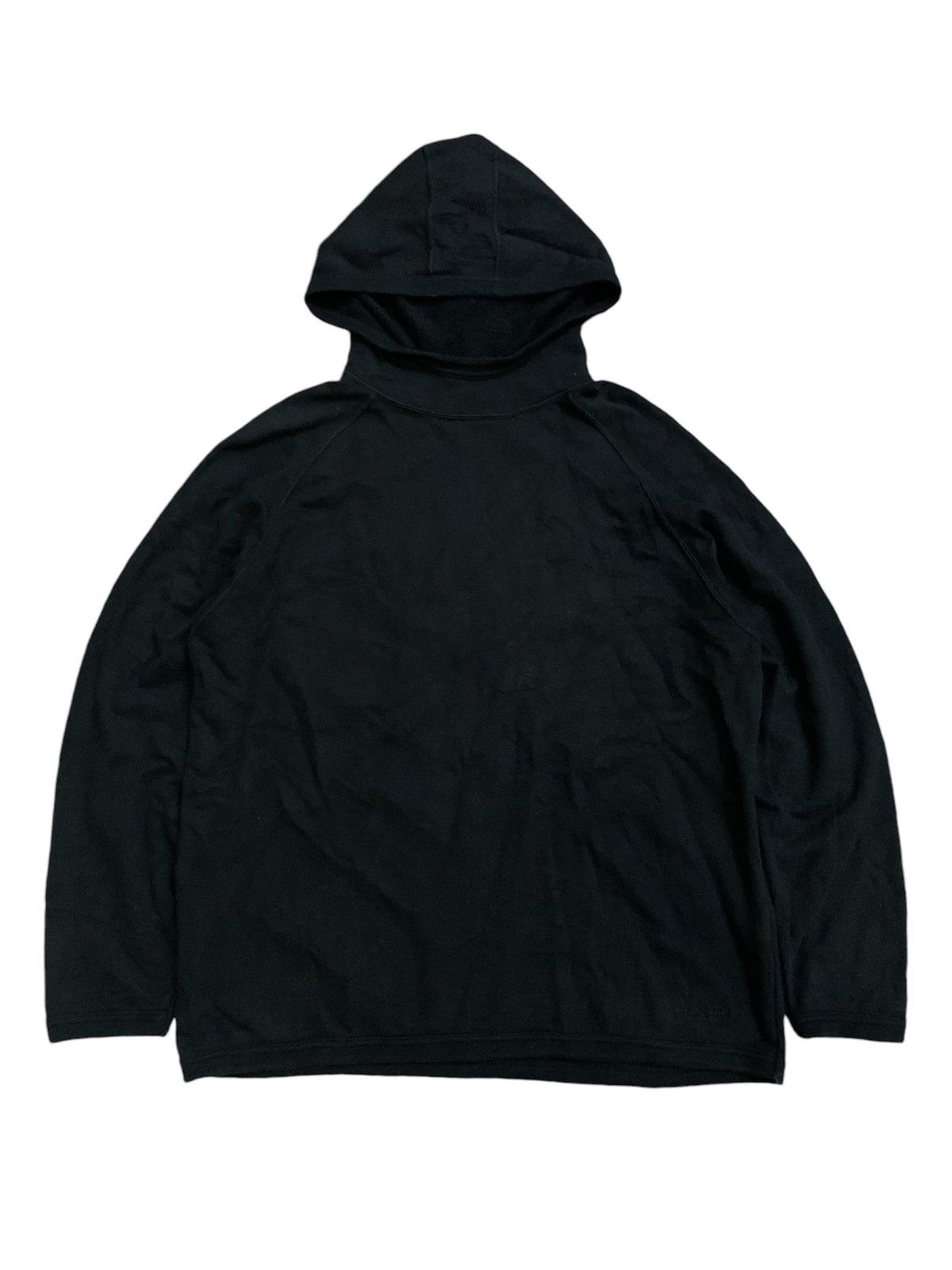 Vtg Japanese Doarat Japan Black Hoodie Shirt