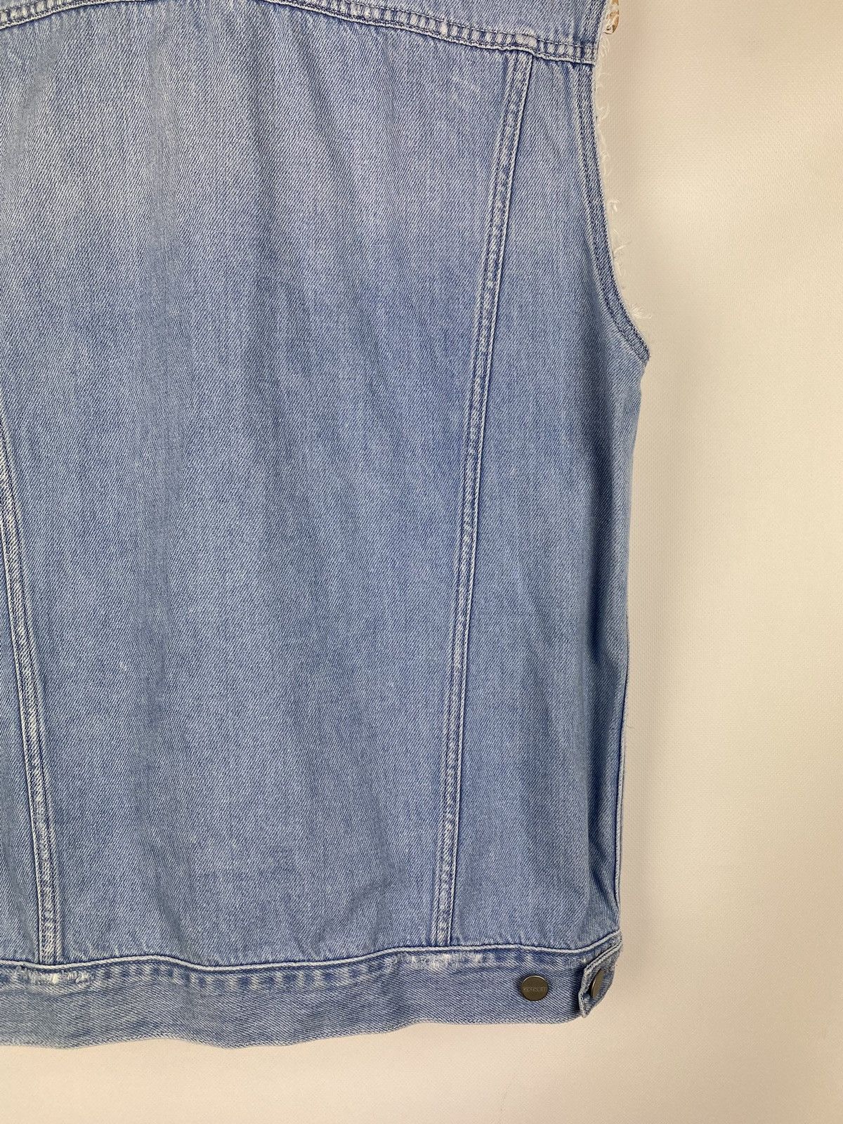Carhartt Carhartt WIP W’ Trucker Denim Vest Jacket size S Size S / US 4 / IT 40 - 17 Thumbnail