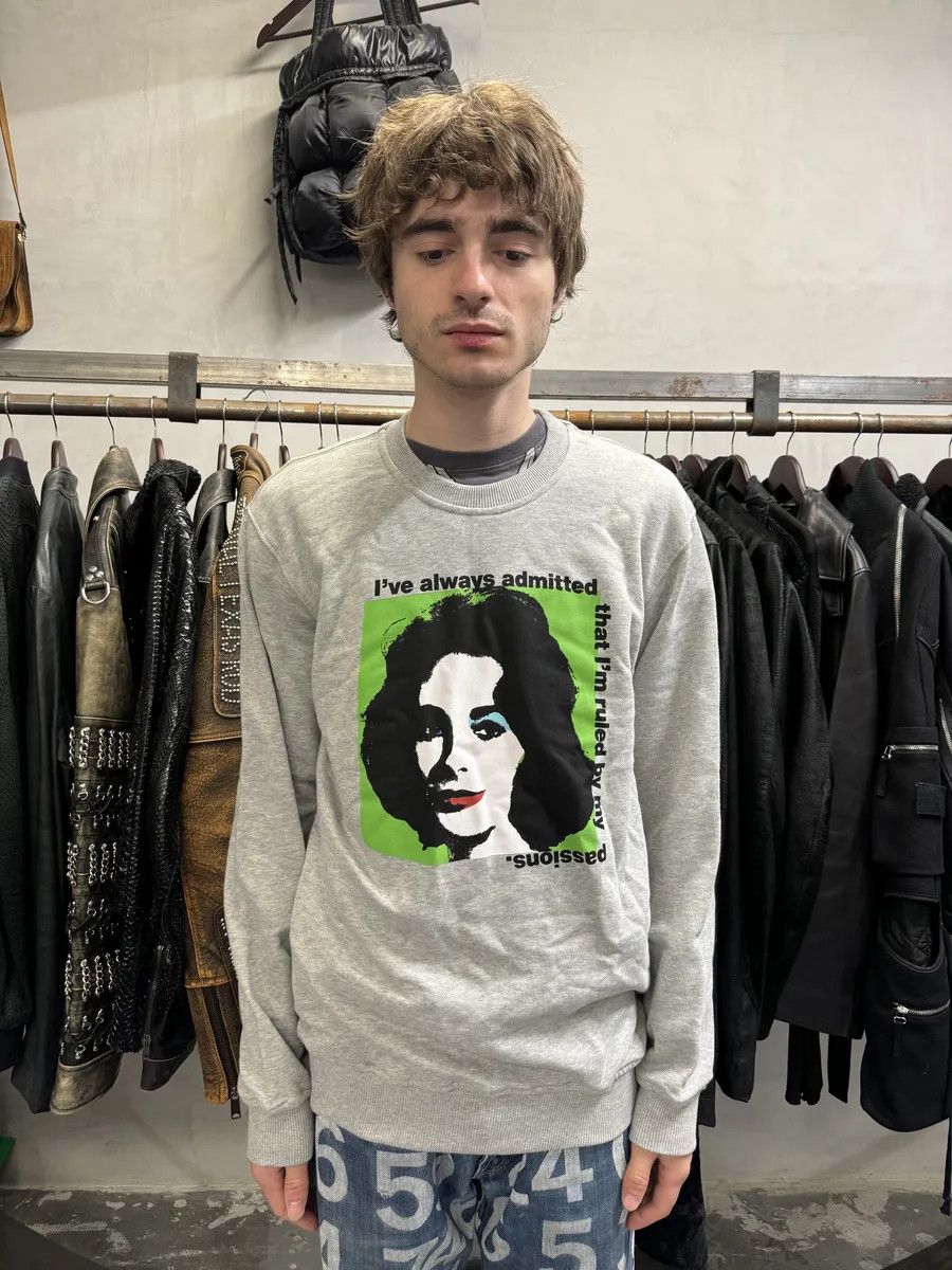 Comme des Garcons Comme des Garçons SHIRT Andy Warhol Grey Sweater Size US M / EU 48-50 / 2 - 2 Thumbnail