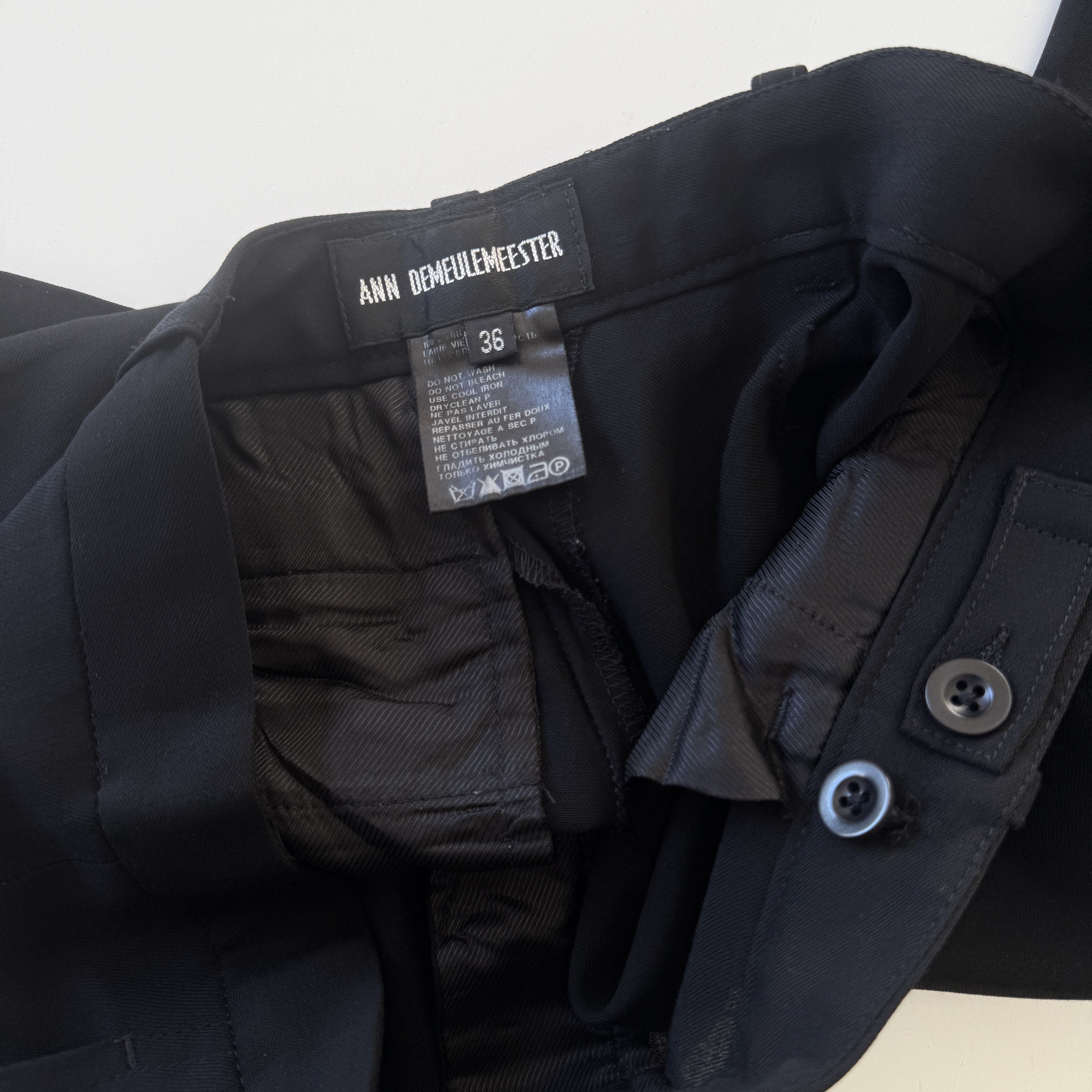 Ann Demeulemeester ANN DEMEULEMEESTER Pants Size 25" / US 0 / IT 36 - 5 Thumbnail