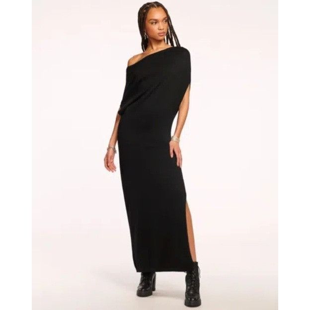 Ramy Brook Ramy Brook Wool One Shoulder Chet Maxi Sweater Dress Women S Size S / US 4 / IT 40 - 18 Thumbnail