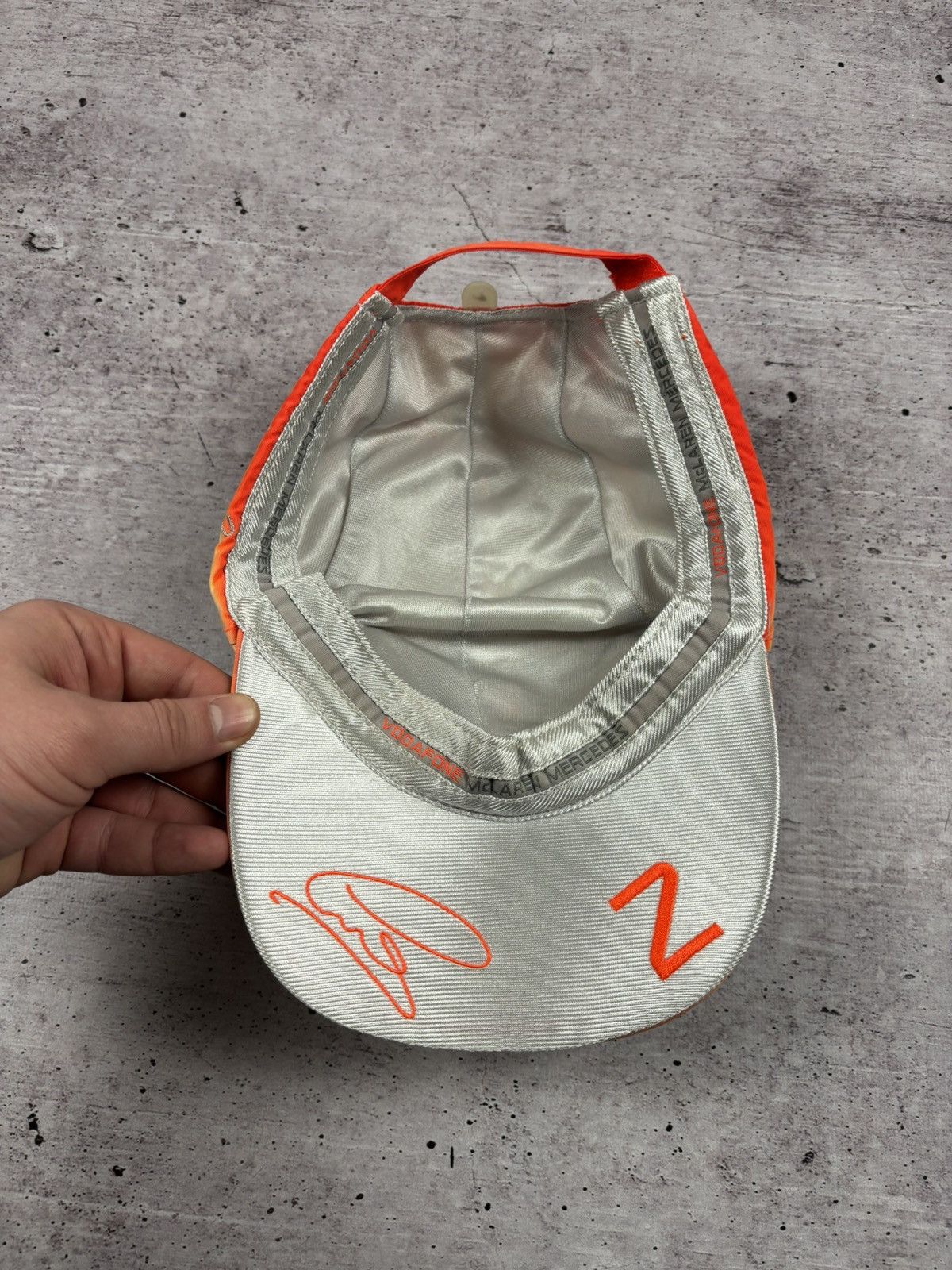 Vintage McLaren Mercedes Vodafone F1 vintage cap Size ONE SIZE - 4 Thumbnail