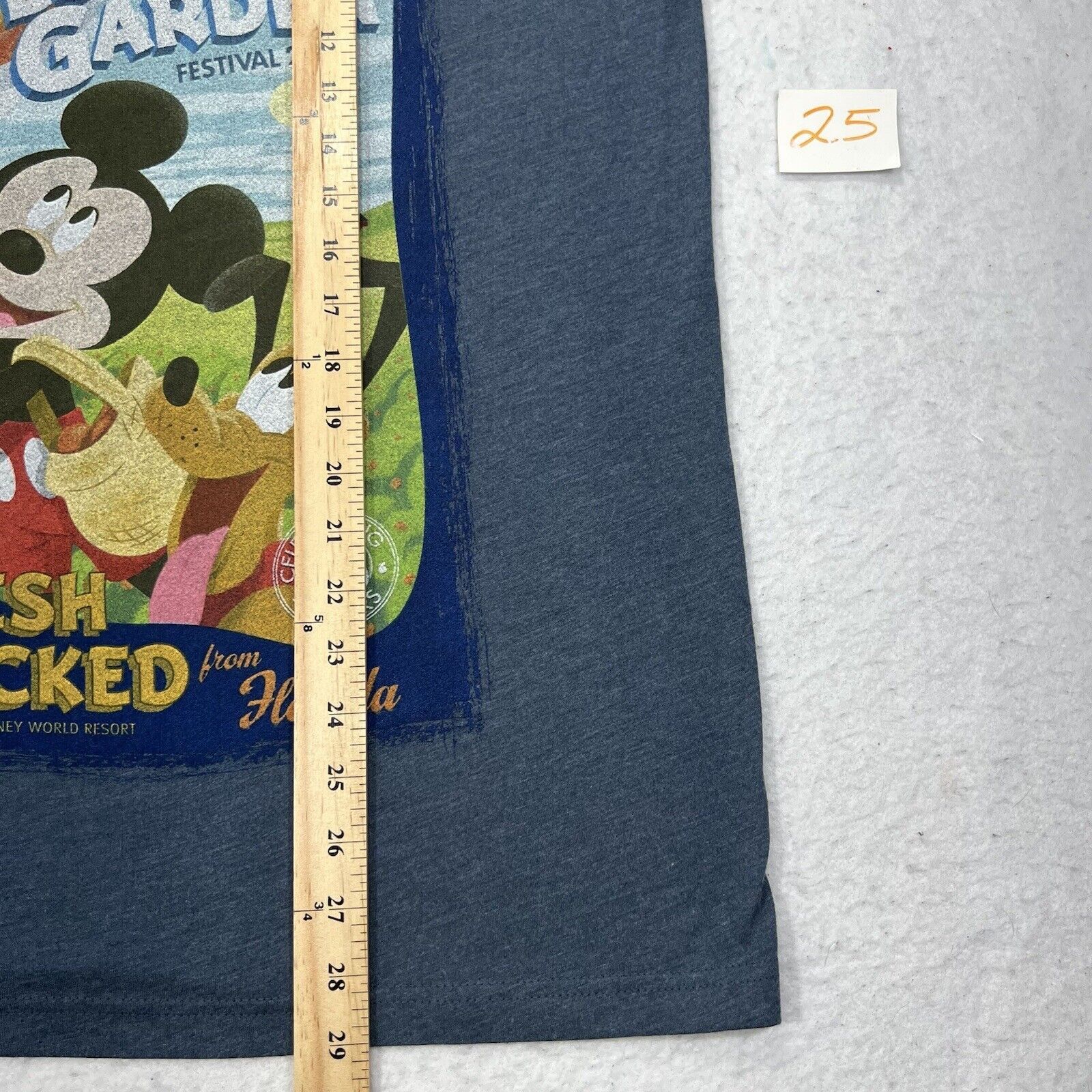 Disney Disney Parks Epcot 25th Flower Garden Festival Graphic Tee Size US L / EU 52-54 / 3 - 9 Thumbnail
