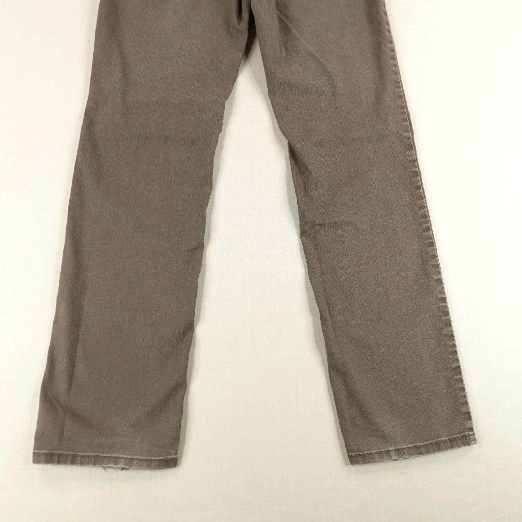 Prana Prana Jeans Adult 30x32 Brown Denim Slim Straight Cotton Blend Mens Size US 31 - 7 Thumbnail