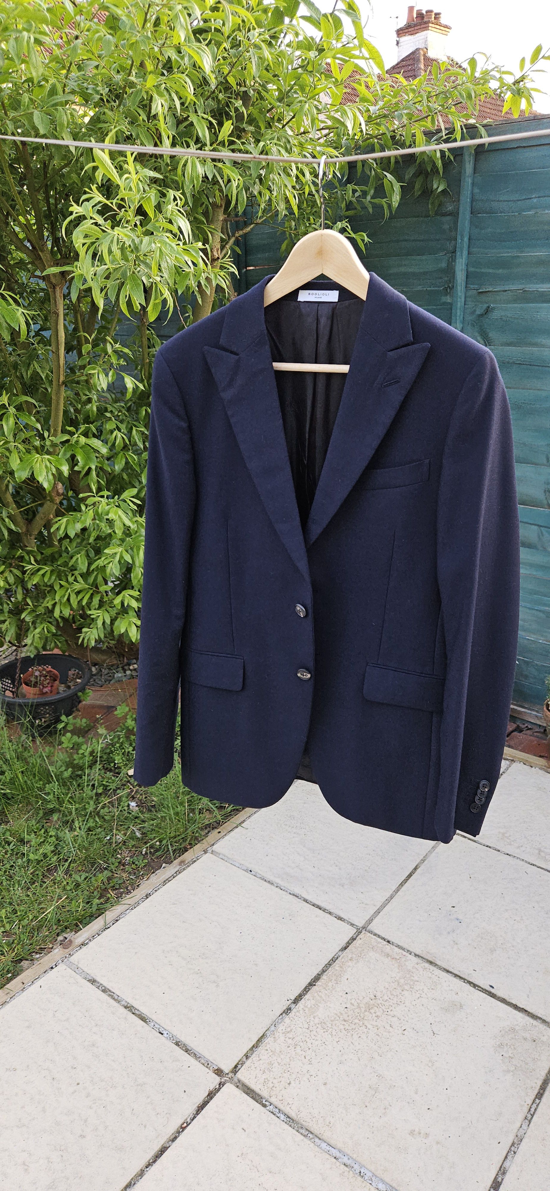 Boglioli 2Pc Suit. Single-Breast Wool. Unworn, IT 46, rrp $2000 Size 36R - 1 Thumbnail