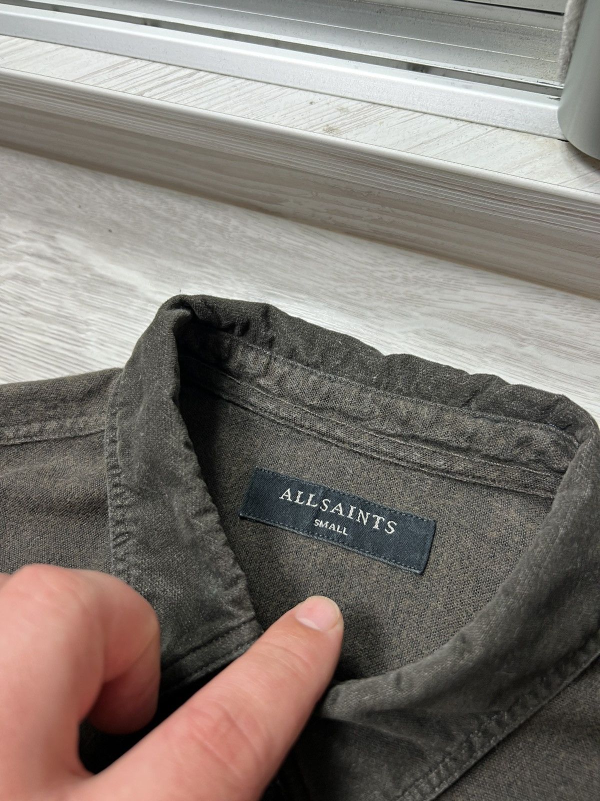 Allsaints Rare Allsaints Laredo Long Sleeve Shirt Button Up Size US S / EU 44-46 / 1 - 10 Thumbnail