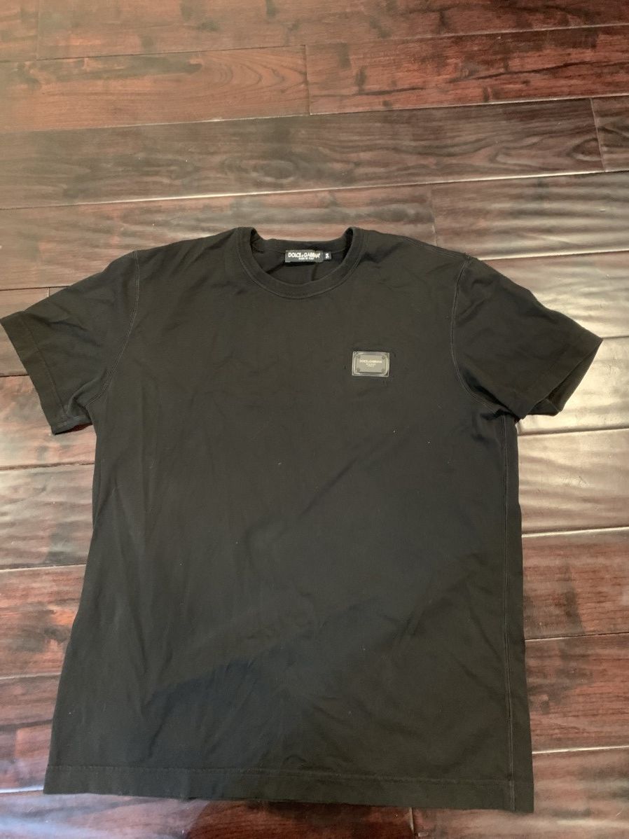 Dolce & Gabbana metal logo shirt