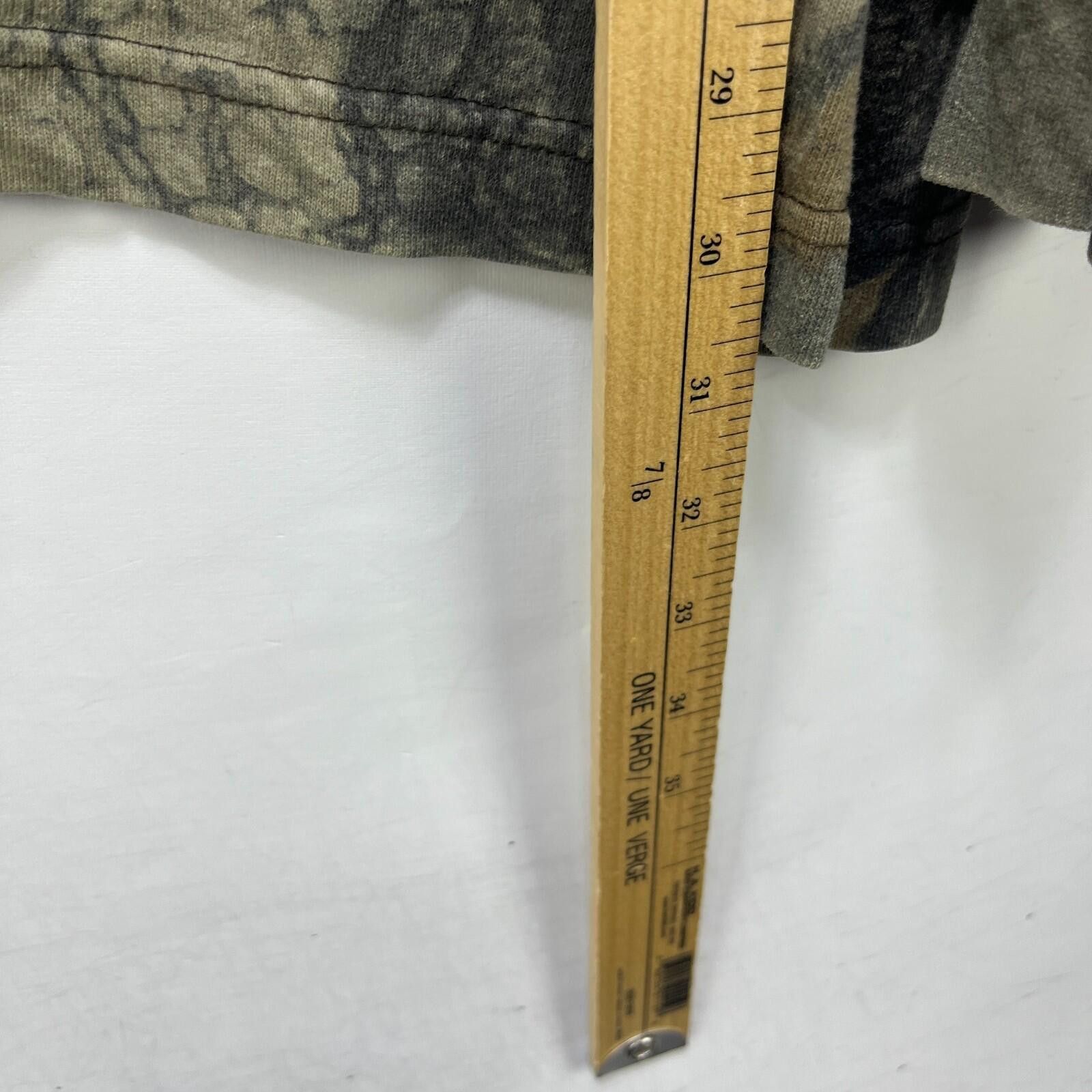 Realtree Vintage Realtree Camo Henley Long Sleeve Shirt 2XL 3XL Size US XXL / EU 58 / 5 - 7 Thumbnail