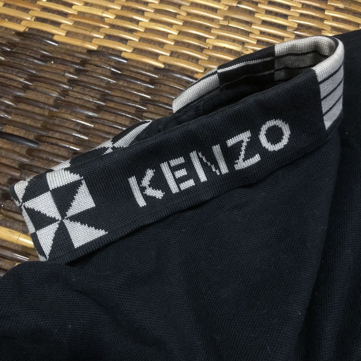 Kenzo × Vintage Vintage Kenzo Golf Long Sleeve Polo Shirt Size US M / EU 48-50 / 2 - 6 Thumbnail