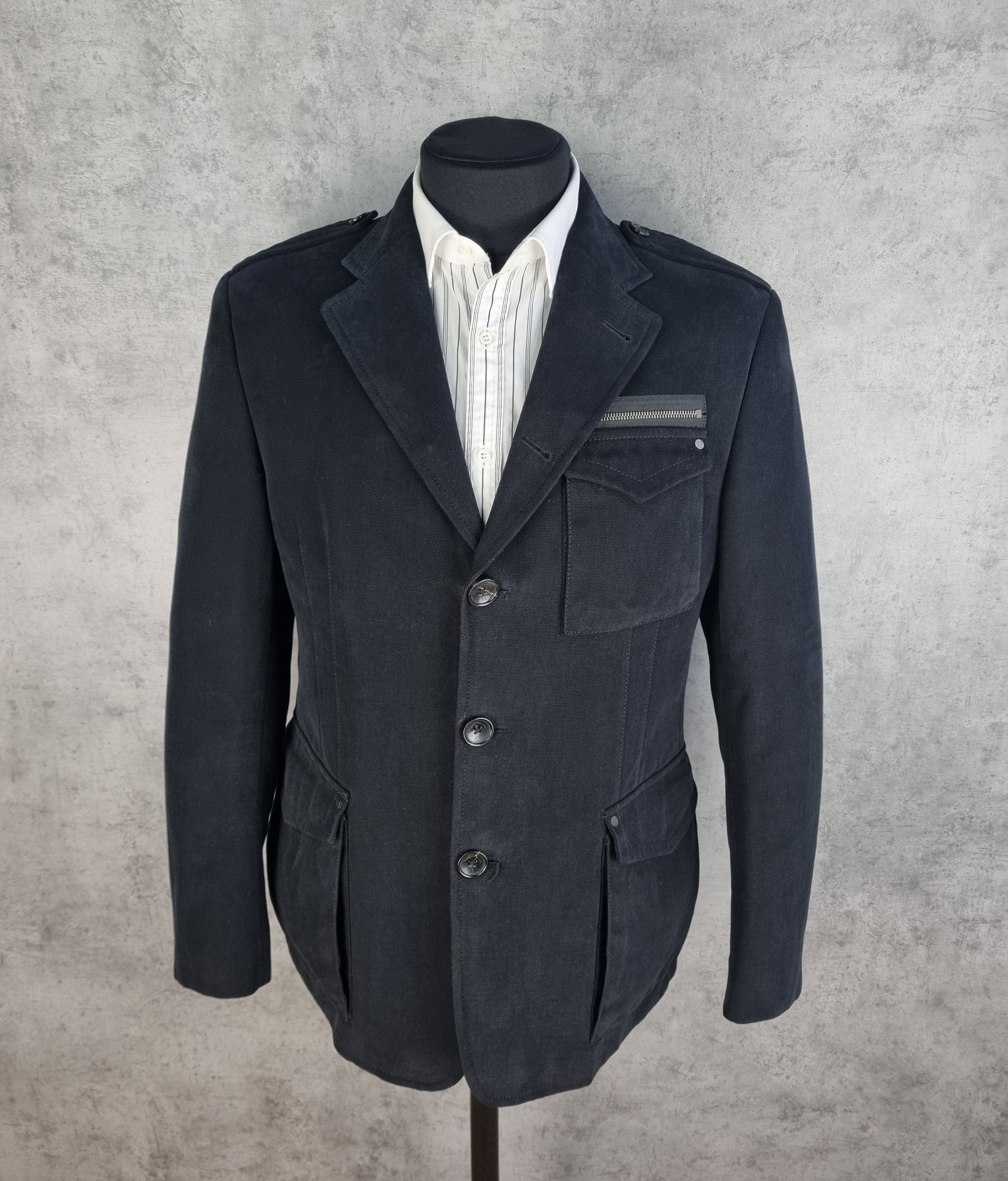 Japanese Brand × Seditionaries Detachable Neck-Blazer Coat Military Style Size US L / EU 52-54 / 3 - 12 Thumbnail