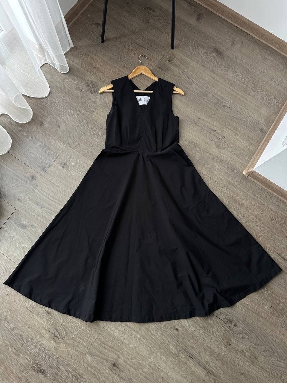 Japanese Brand × Vintage Vintage Aiayu Black Long Womens Bea Dress Size S / US 4 / IT 40 - 7 Thumbnail