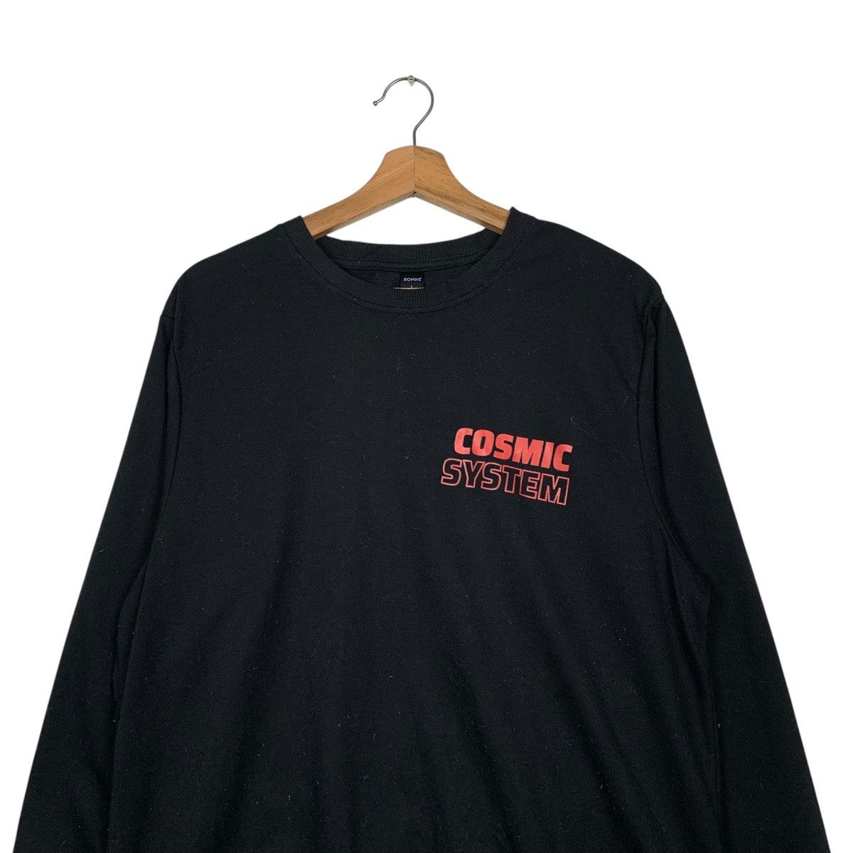 Japanese Brand Cosmic System Space Model Crewneck Sweatshirt Size US M / EU 48-50 / 2 - 3 Thumbnail