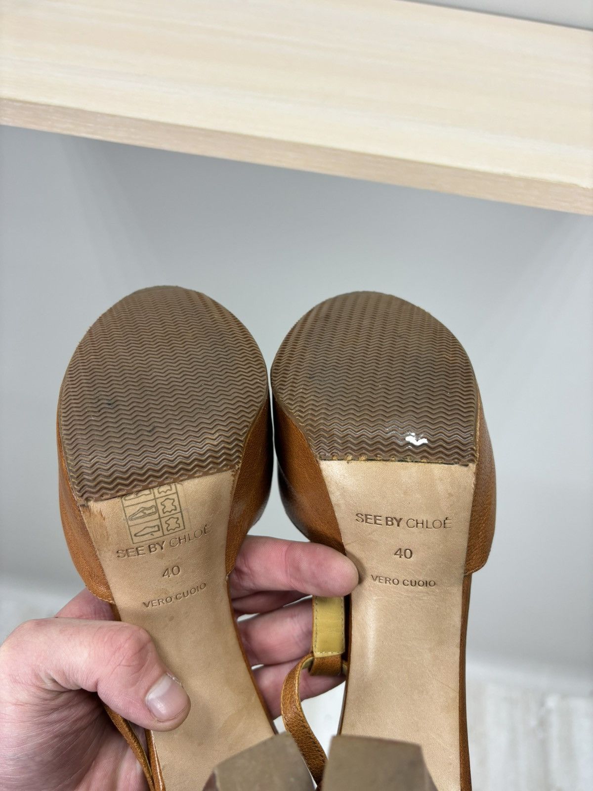 See by Chloe Womens heels See By Chloe Size 40 Color Brown Size US 10 / IT 40 - 11 Thumbnail
