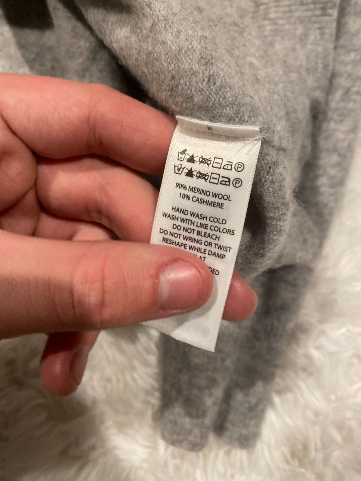 Christian Lacroix Christian Lacroix Men's 100% 2- Ply Cashmere 1/4-Zip Sweate Size US L / EU 52-54 / 3 - 8 Thumbnail