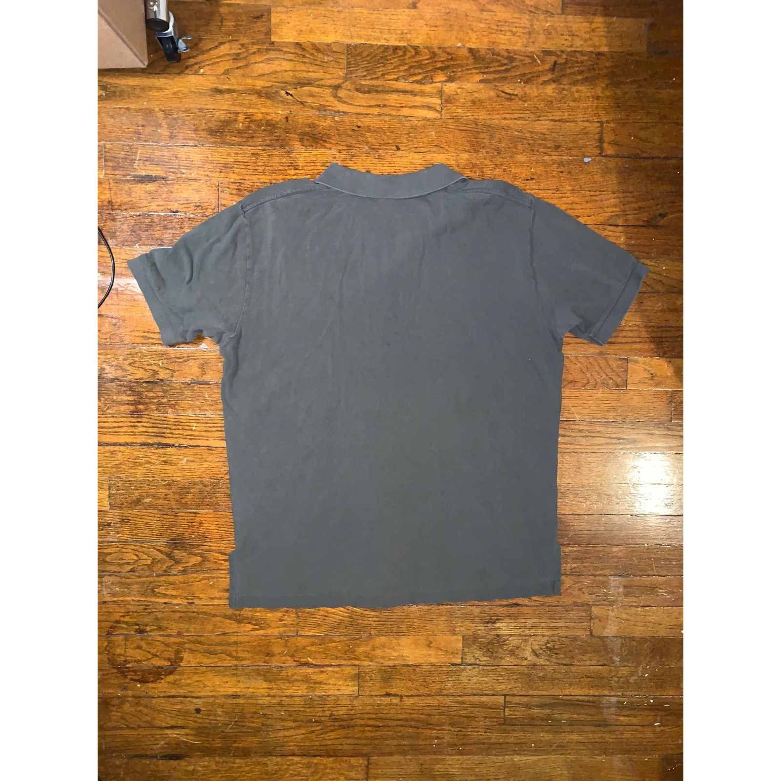 Polo Ralph Lauren × Vintage Vtg Polo Ralph Lauren Polo Shirt XL Faded Black Red Pony Size US XL / EU 56 / 4 - 2 Thumbnail