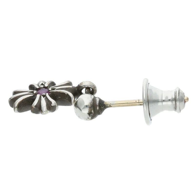 Chrome Hearts Chrome Hearts Purple Sapphire Plus Earring Size ONE SIZE - 4 Thumbnail