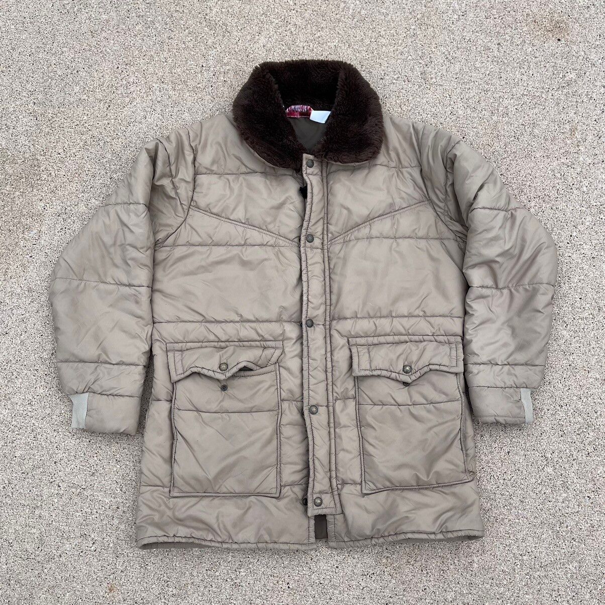 Vintage Vintage 90s Walls Blizzard-Pruf Puffer Insulated Jacket Tan ...