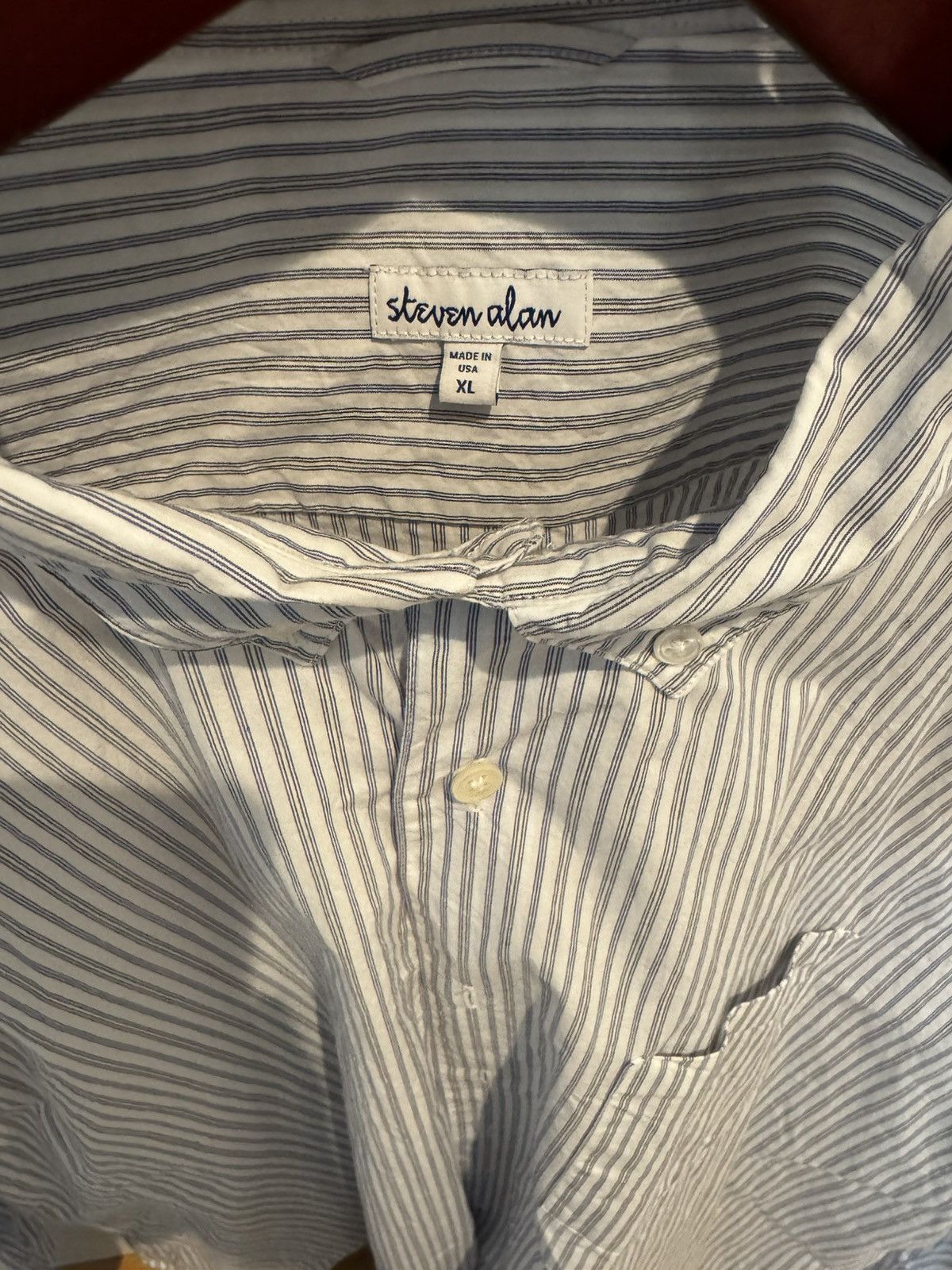 Steven Alan Steven Alan striped button down Size US XL / EU 56 / 4 - 3 Thumbnail