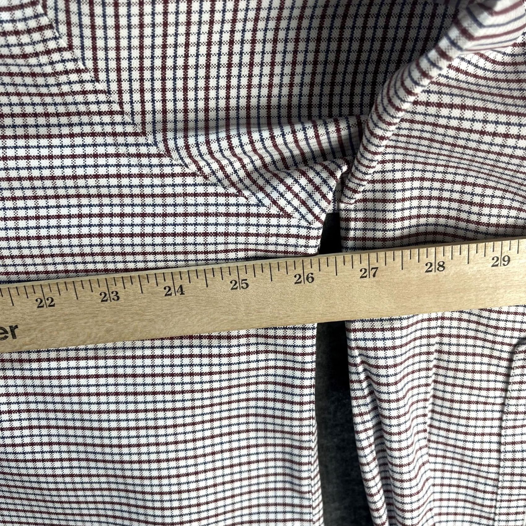 Vintage L.L.Bean Shirt Mens XL Red Plaid Button-Down Long Sleeve Wrinkle Resistant Check Cotton Size US XL / EU 56 / 4 - 7 Thumbnail