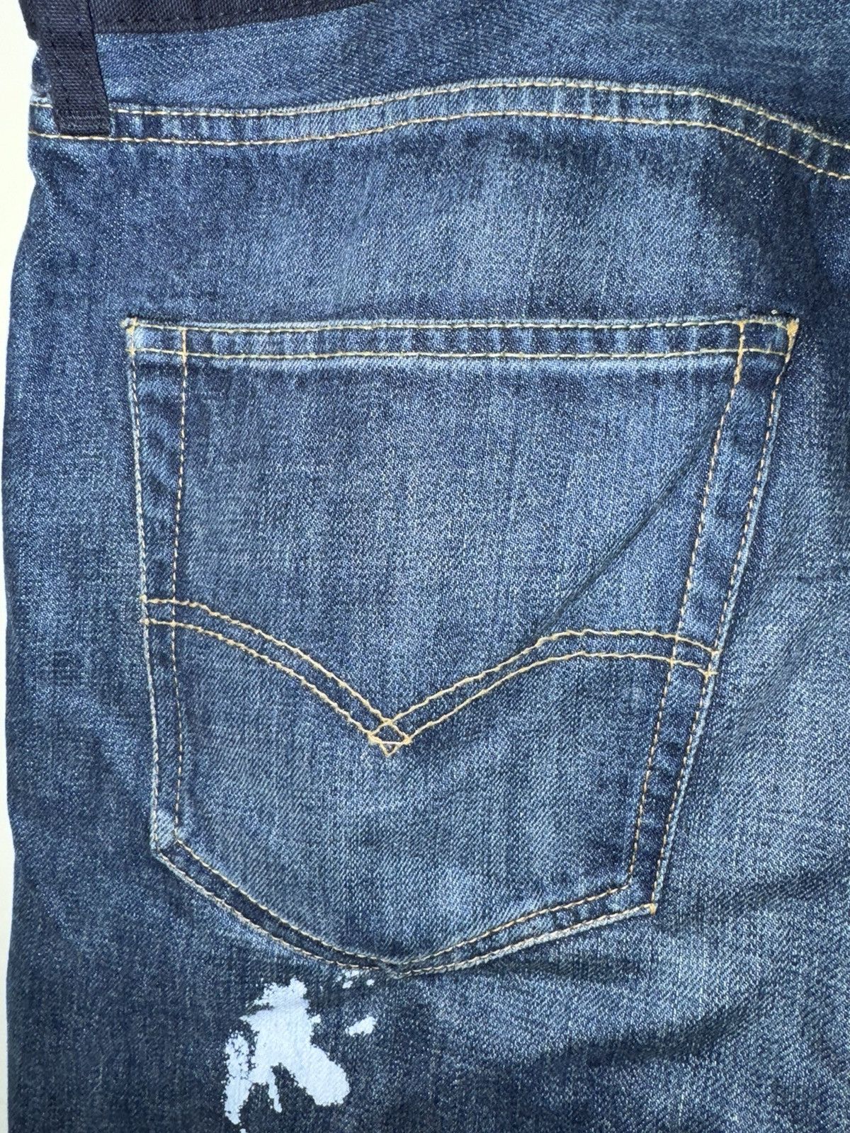 Comme des Garcons × Junya Watanabe × Levi's Levis x Junya Watanabe CDG Man SS17 Paint Splatter Denim Size US 38 / EU 54 - 8 Thumbnail