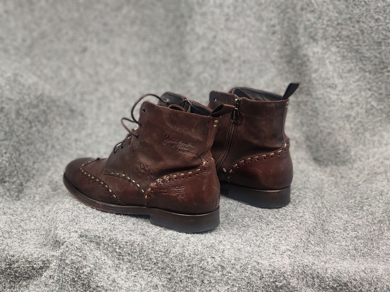 La Martina La Martina Polo brogue shoes Oxford Vintage combat Boots Size US 9 / EU 42 - 7 Thumbnail