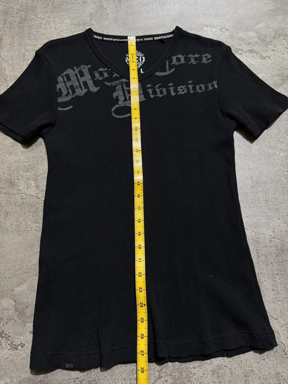 Japanese Brand Y2k M.C.D IFSIXWASNINE POEM VNECK KNIT TSHIRT Size US M / EU 48-50 / 2 - 9 Thumbnail