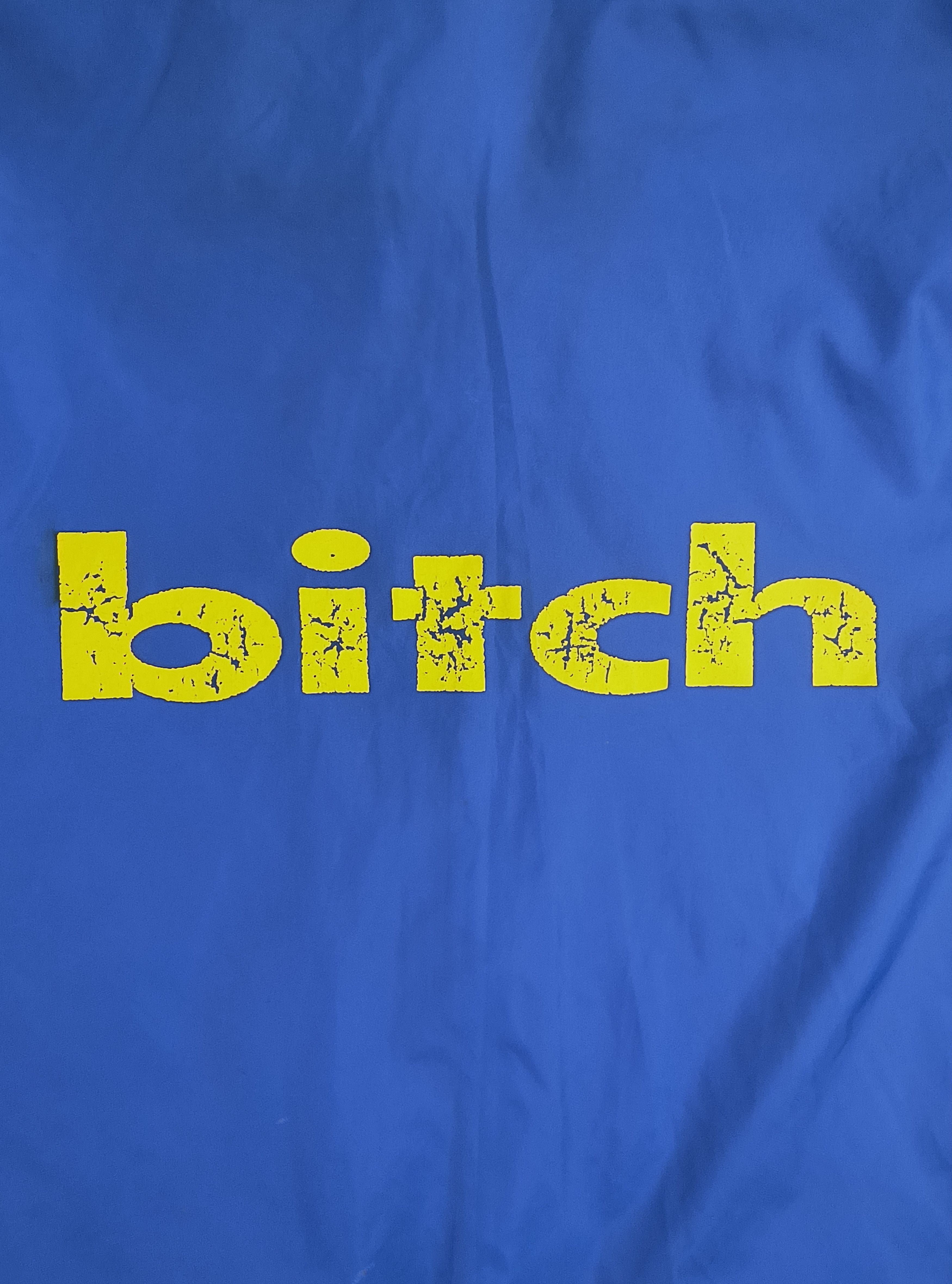 Vintage Vintage bitch skateboards 90s windbreaker jacket Size US L / EU 52-54 / 3 - 8 Thumbnail