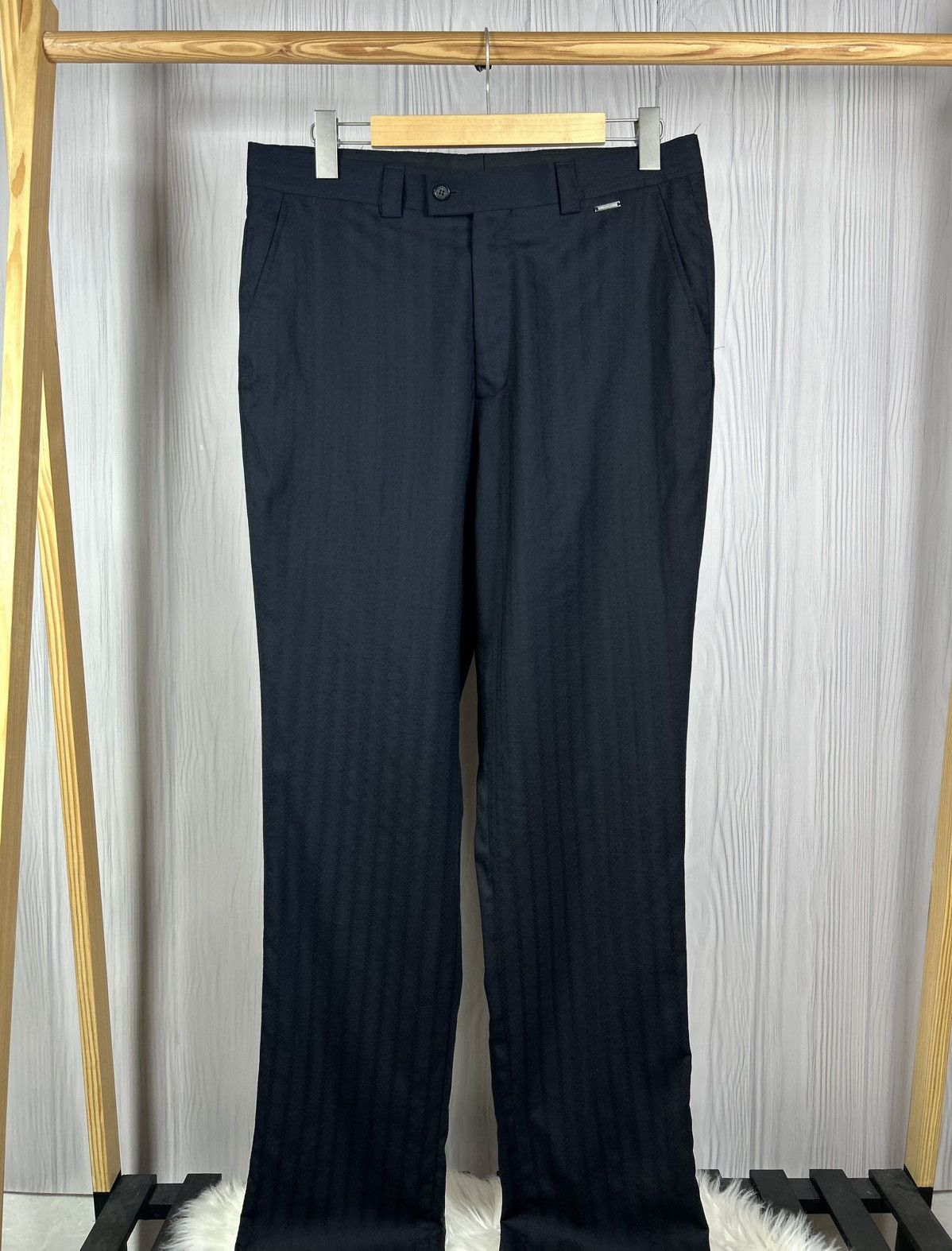 Versace Versace Classic Wool Pants Trouses Size 52 Made In Italy Size 52R - 1 Thumbnail
