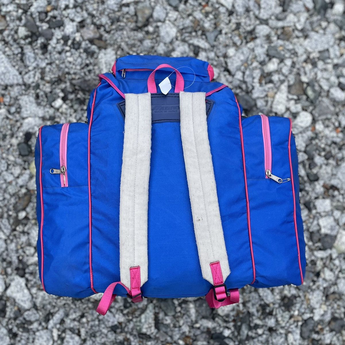 Mizuno Vintage Mizuno Outdoor Rucksack/Tanker Bag Backpack Size ONE SIZE - 5 Thumbnail