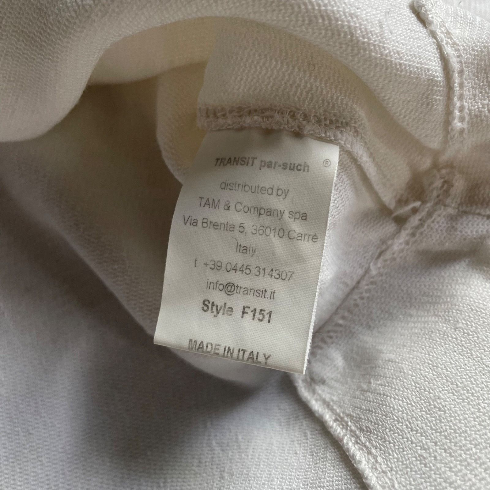Transit Transit Par-Such Linen Blend Top Size S 9335AC Size S / US 4 / IT 40 - 5 Thumbnail