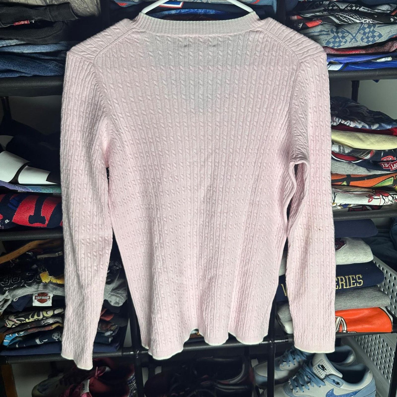 Brooks Brothers Pink womens 346 Brooks Brothers Sweater Size S / US 4 / IT 40 - 3 Thumbnail