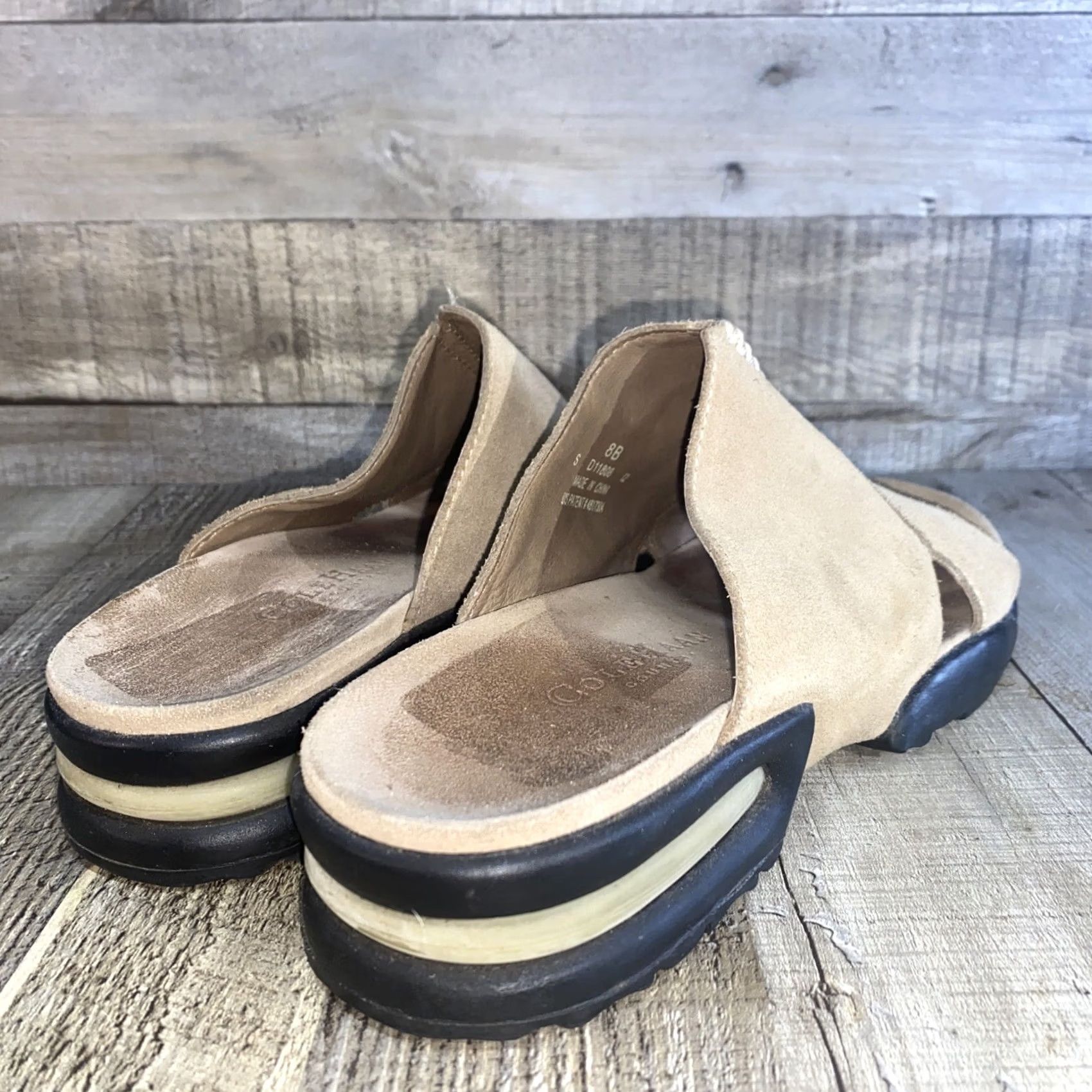 Cole Haan Cole Haan Women Slip On Suede Flat Size 8 Beige Women’s Flat Slip On Suede 8 Beige Cole Haan Womens Shoes Size US 8 / IT 38 - 6 Thumbnail