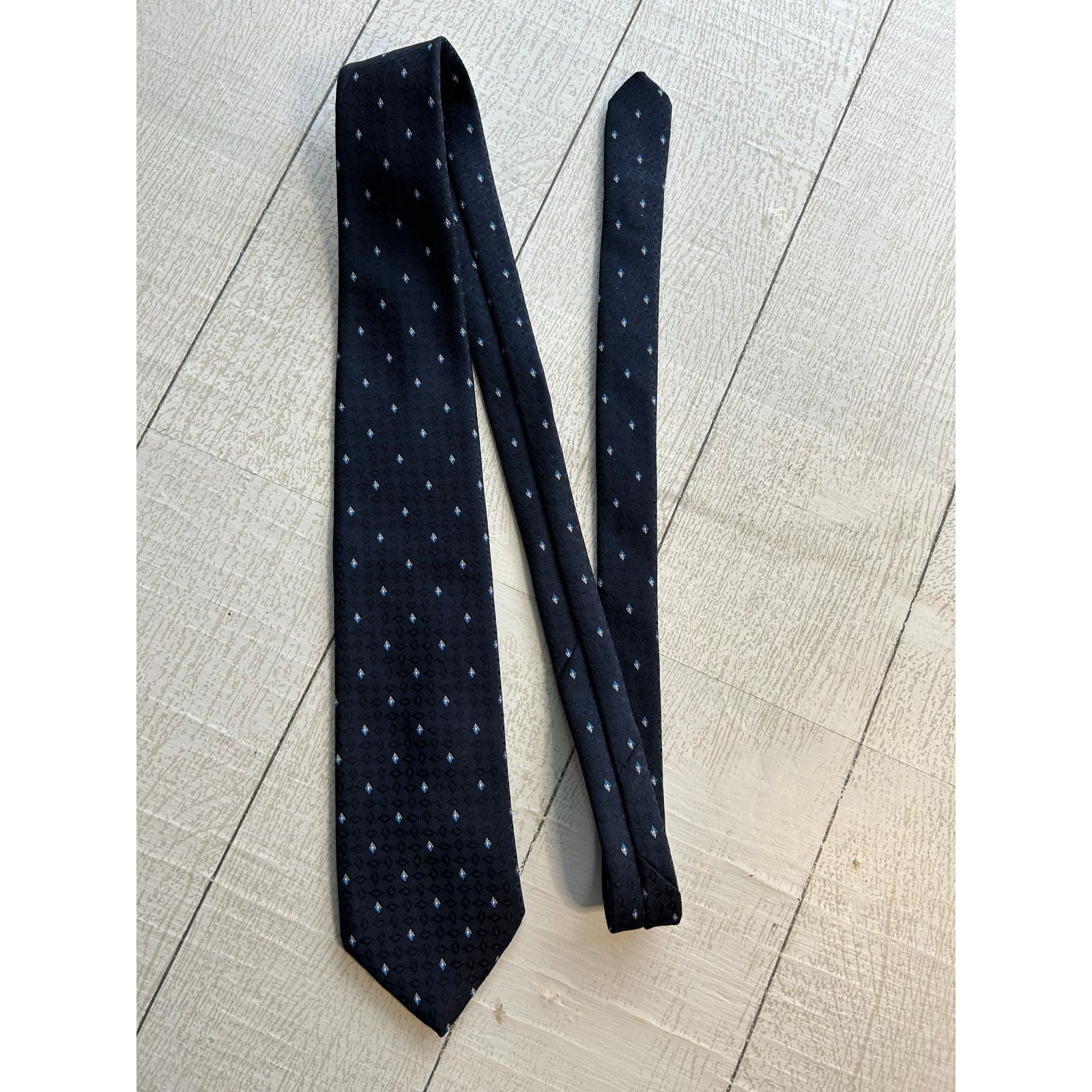 Other The American Edition Collection Tie Black Gray Blue Size ONE SIZE - 2 Thumbnail